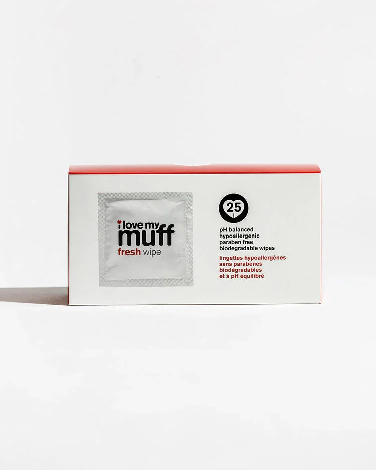 Fresh Wipes 25pk - I love my muff