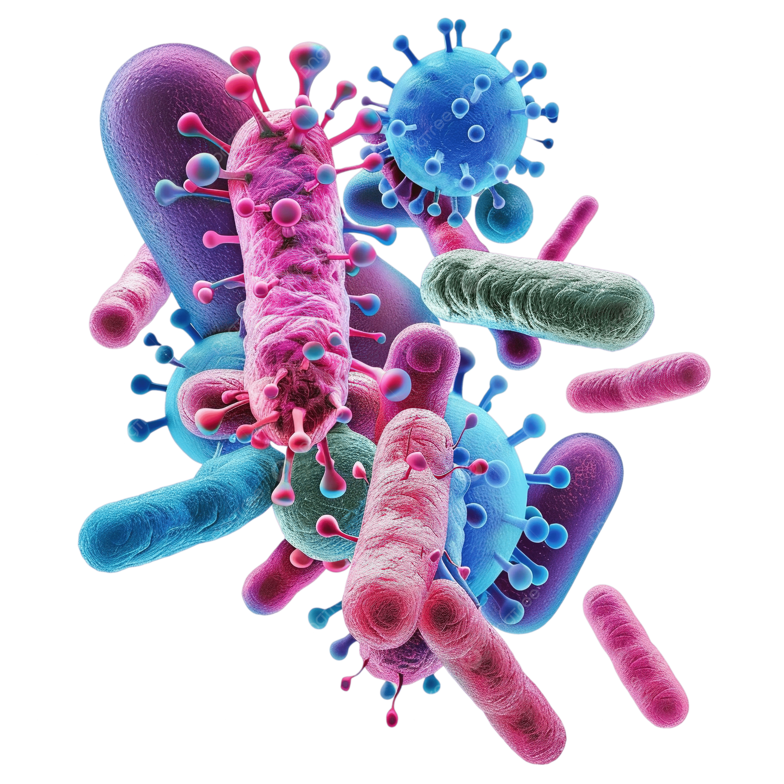 Microbiome image on Nature. Gut. Brain. The Brain Fuel Blog By Jake Robinson, author of Invisible Friends, Treewilding, and the Nature of Pandemics.