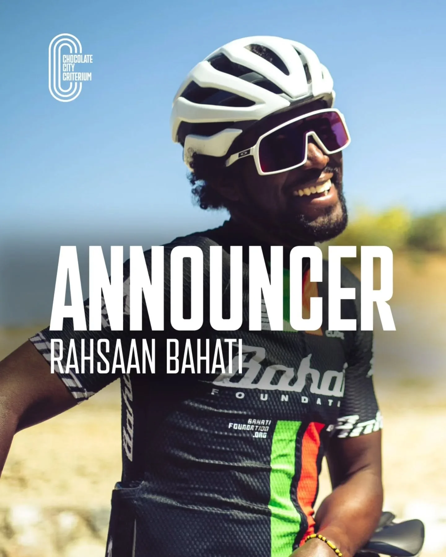 Big news 🗣️

We&rsquo;re HYPED to welcome 10x US National Champion, founder of the Bahati Foundation, and Giant USA Elite Ambassador, Rahsaan Bahati, to this year&rsquo;s Chocolate City Crit!

Coming to us from Los Angeles, Rahsaan is bringing world