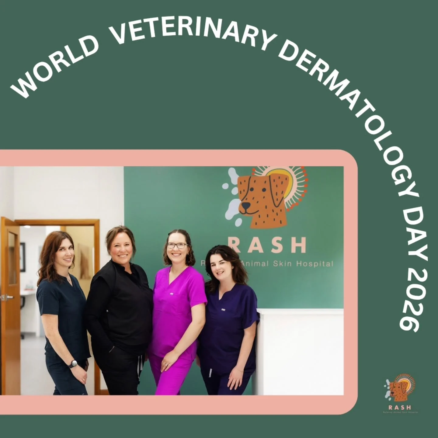 Today is World Veterinary Dermatology Day, a day to celebrate all things skin and ear disease.

Skin disease is one of the top reasons that pet owners seek veterinary care and highlighting the impact that skin and ear disease can have on our pets is 