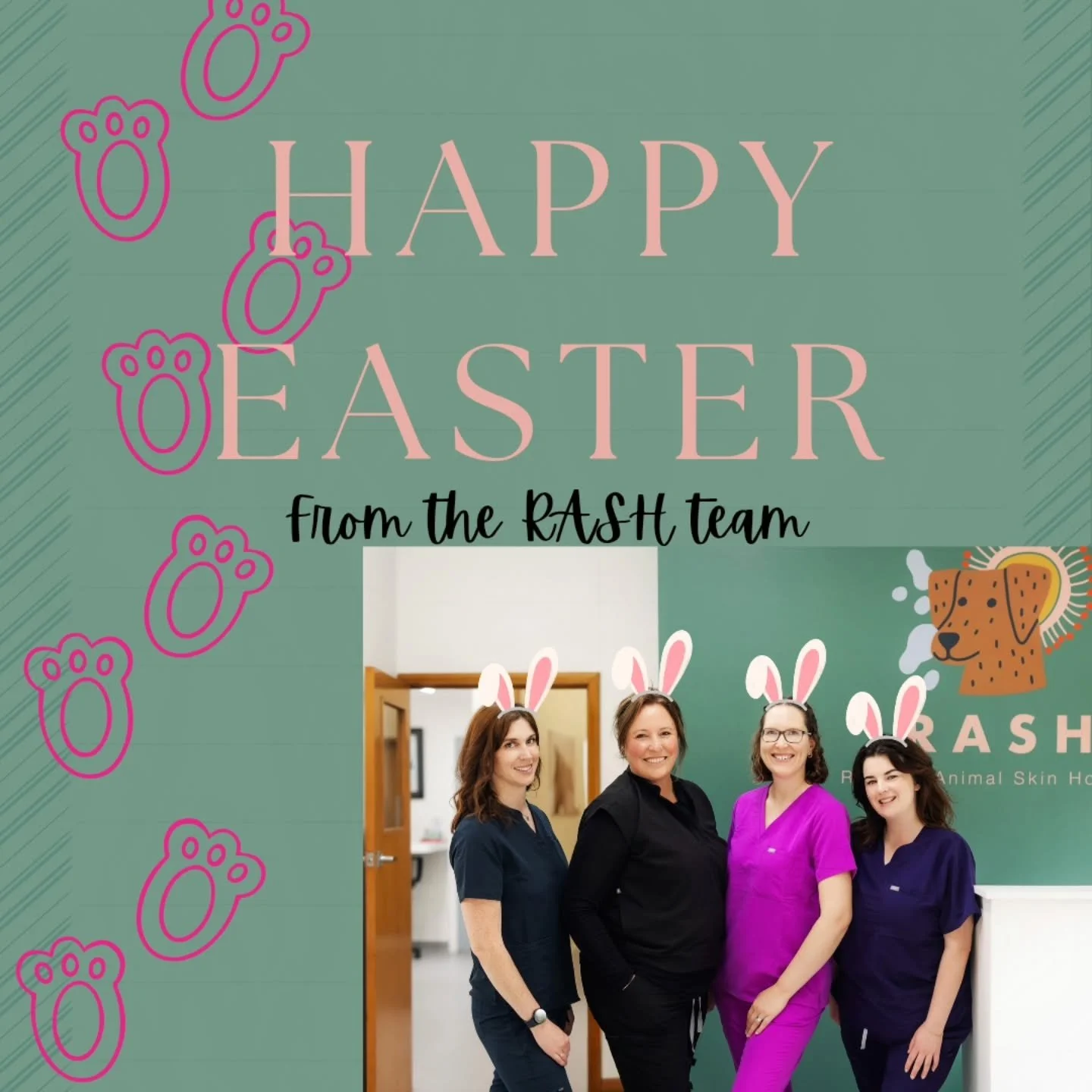 Happy Easter from the RASH Vets team 🐰