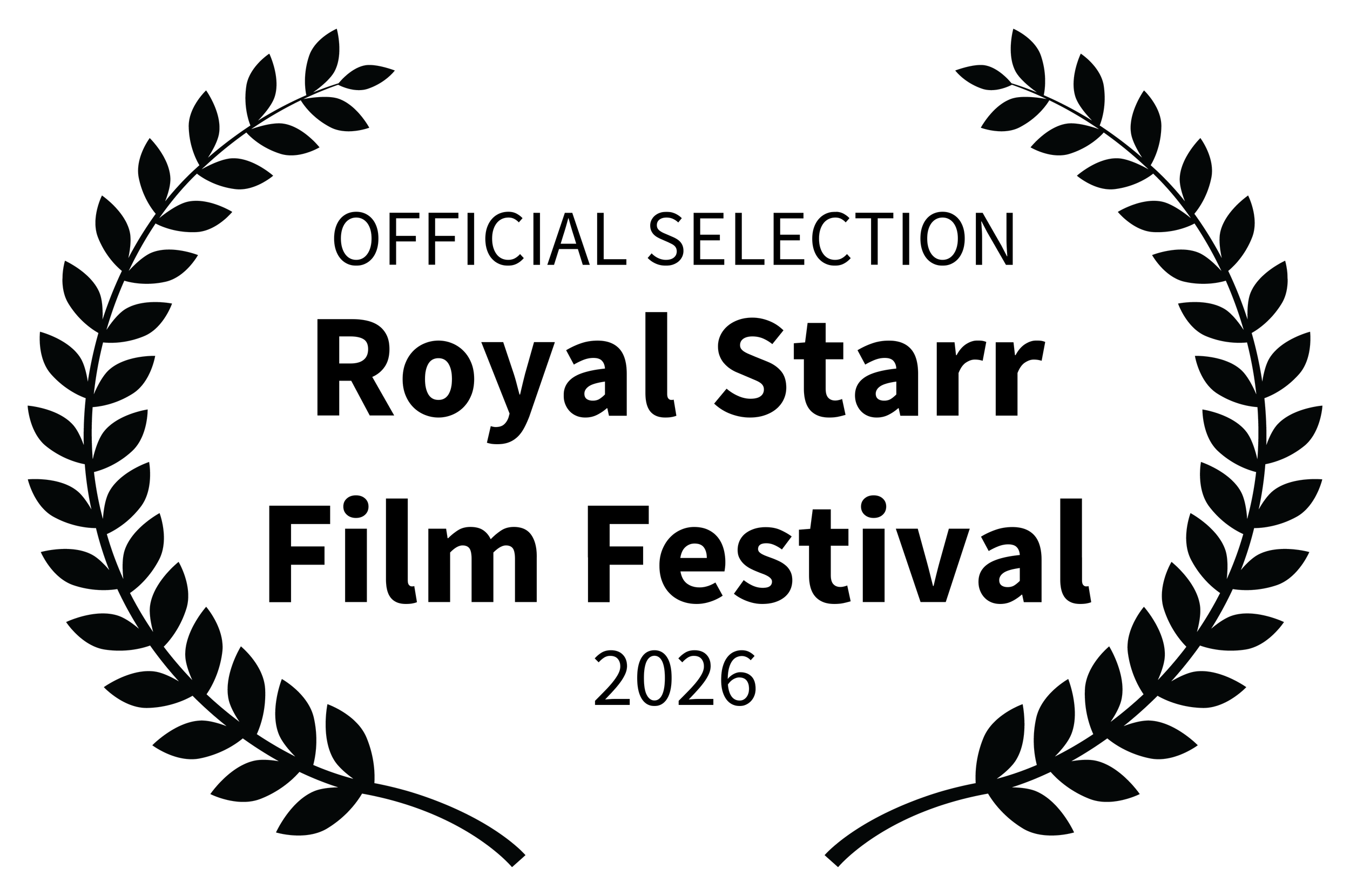 RSFF Laurel - Black on transparent.png