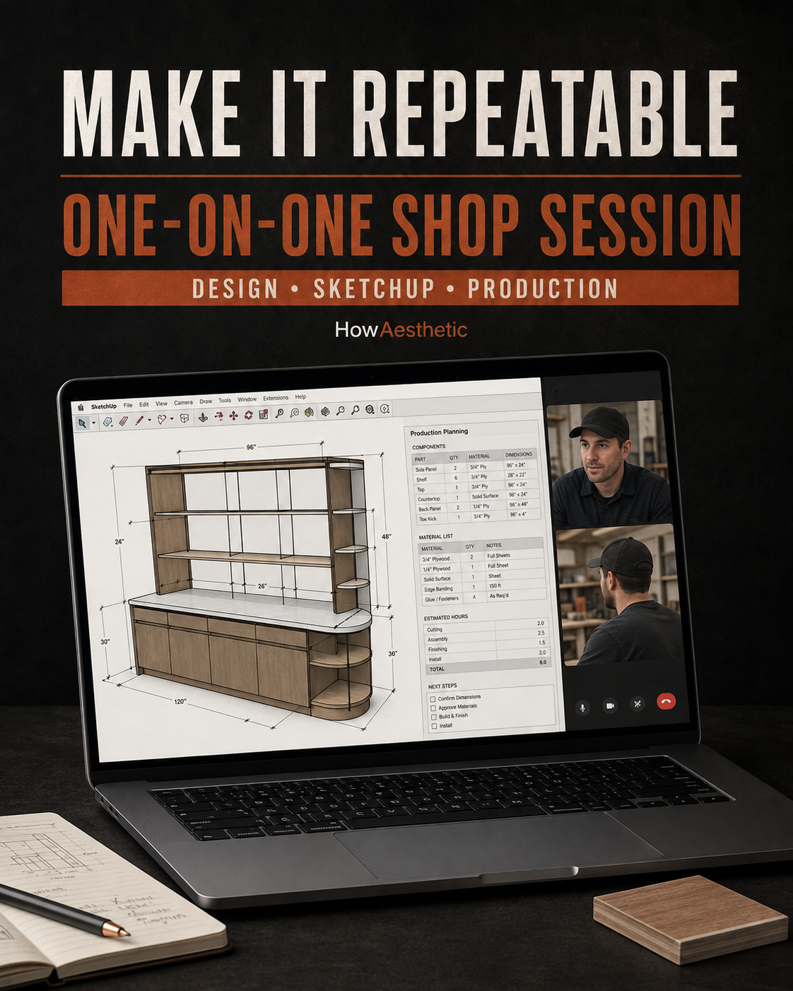 Learn Sketchup/Layout 1 on 1