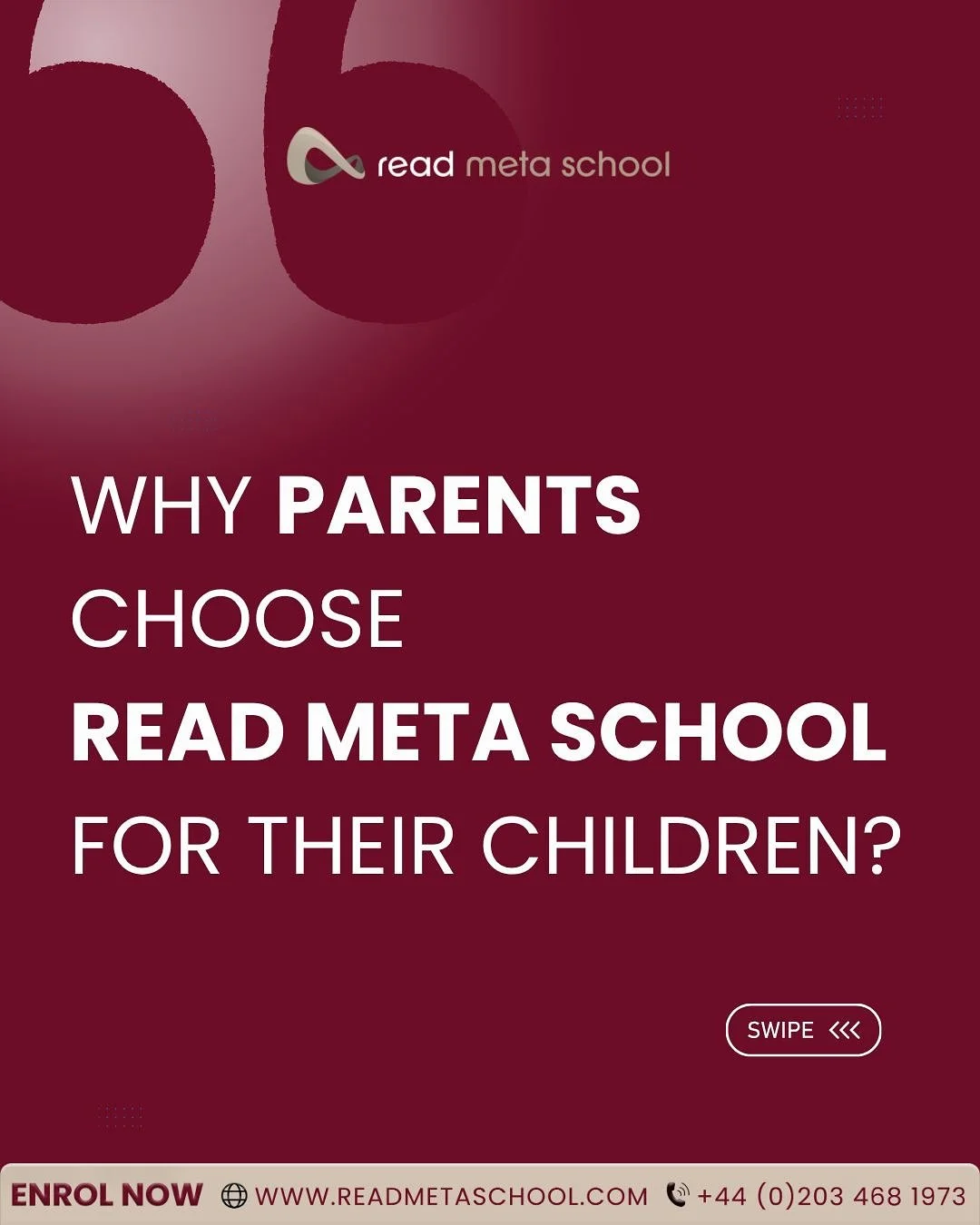 Why Parents Choose Read Meta School for Their Children? 🤔
We are so grateful for the consistent, positive feedback. The success of Read Meta School is reflected in the confidence of our parents. Swipe to see the testimonials and discover the shared 