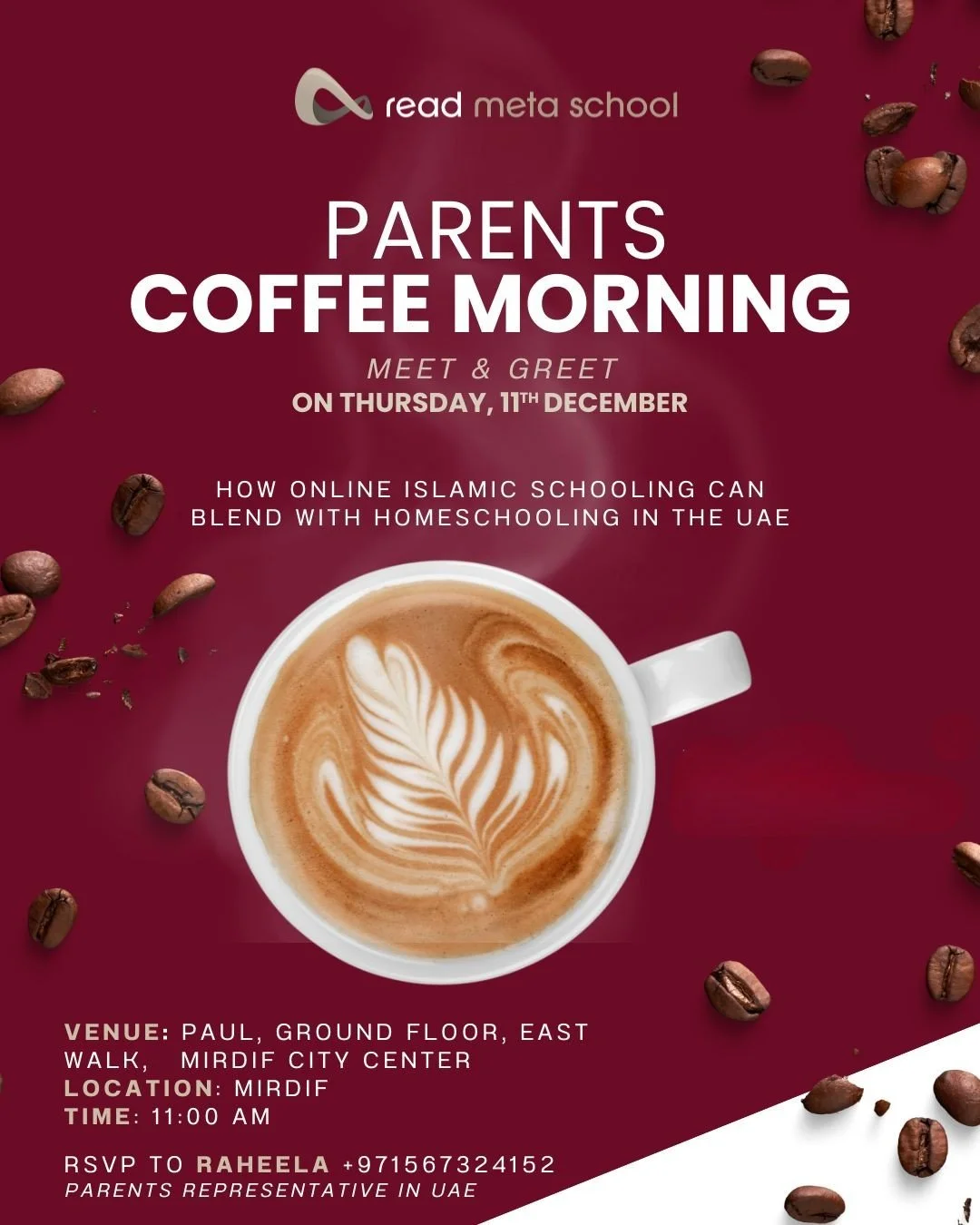 Parents Coffee Morning - You're Invited!