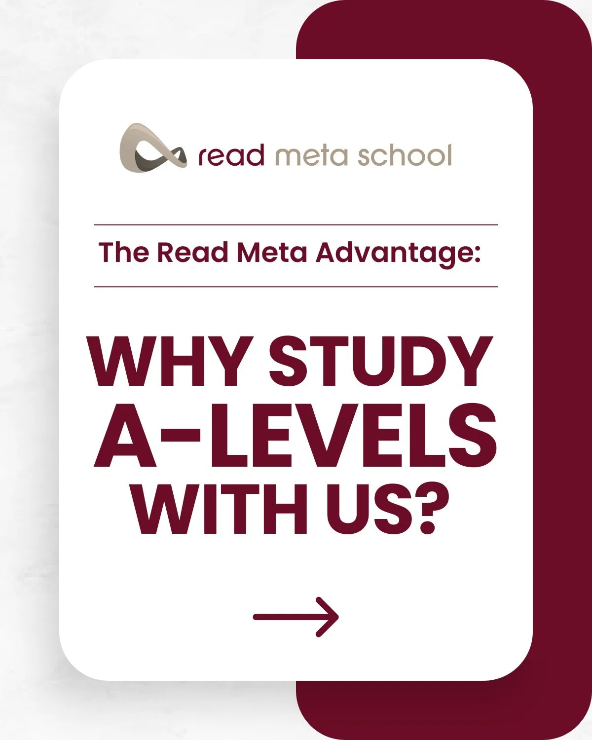 The Read Meta Advantage: Your A-Level Success Formula! 🥇

Choosing the right A-Level pathway is crucial. At Read Meta School, we deliver a high-quality, personalized experience designed specifically for modern, global learners.

Here&rsquo;s what ma