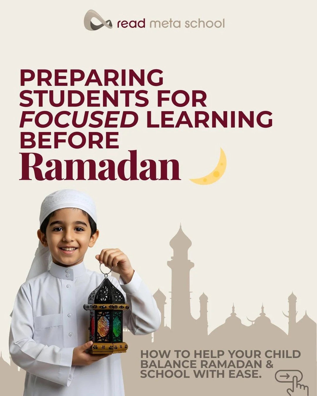As the holy month approaches, the transition can be a lot for students to handle. At Read Meta School, we don&rsquo;t believe in choosing between spiritual growth and academic excellence. We believe they can&mdash;and should&mdash;work together.

Our