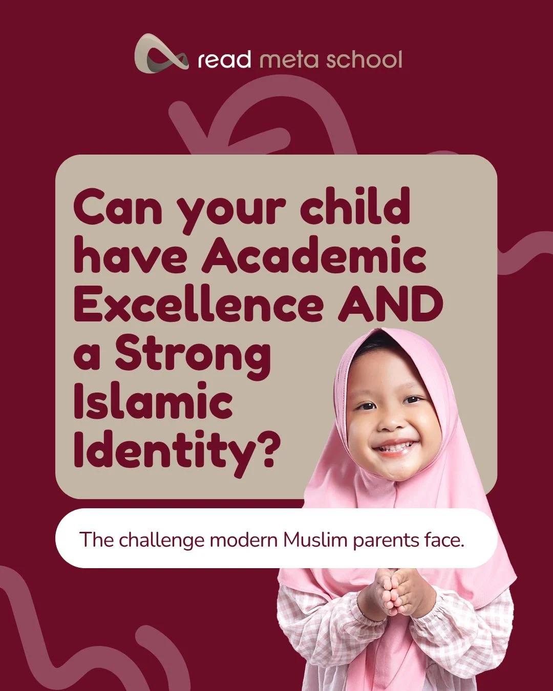🌍 Education vs. Identity: Why choose one? 🌙

Many Muslim parents today face a difficult challenge: how to ensure their children achieve academic success while also maintaining a strong connection to their deen.

At Read Meta School, we believe educ