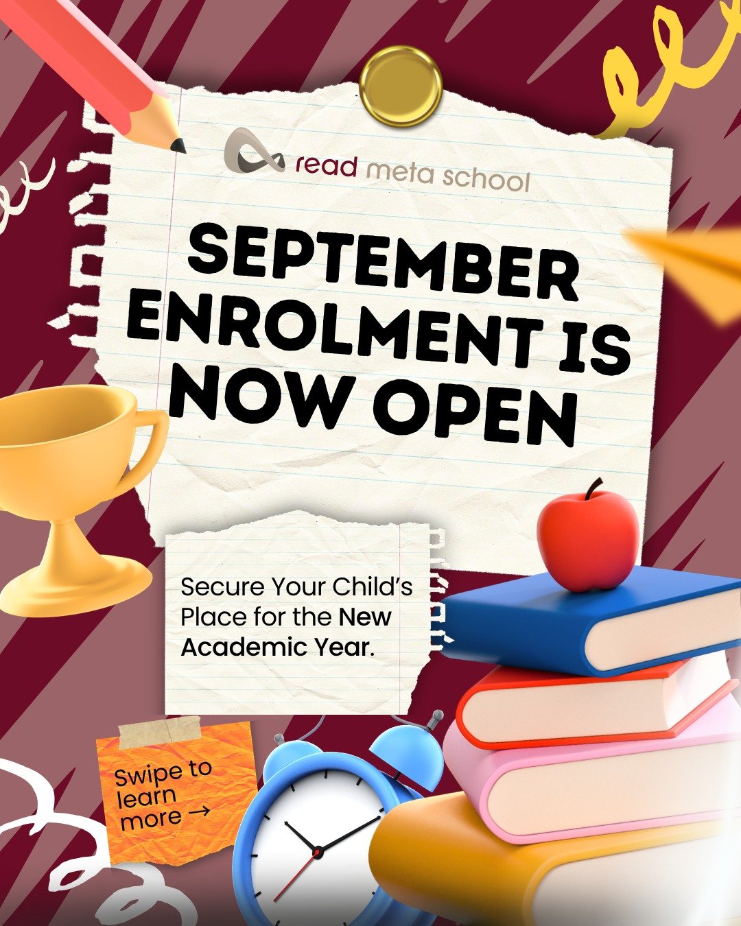 ✨ The journey to excellence starts here. September Enrolment is officially OPEN at Read Meta School! 🎓🌙

A new academic year is more than just a date on the calendar&mdash;it&rsquo;s a fresh opportunity for your child to grow, learn, and achieve in