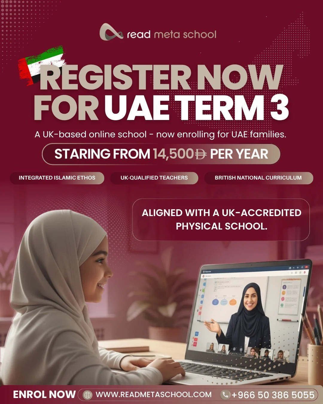 Here are a few options for your caption, ranging from a professional tone to a more urgent, action-oriented style.

Option 1: The "Best of Both Worlds" (Balanced &amp; Professional)
Headline: World-Class Academics. Rooted in Values. 🎓✨

Gi