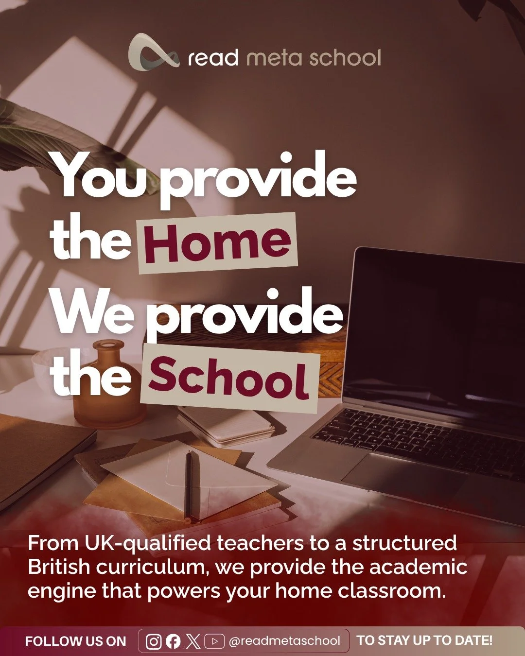The perfect partnership for your child&rsquo;s future. 🤝✨

Homeschooling is a beautiful journey, but it shouldn't feel like a solo mission. You focus on being the parent&mdash;providing the love, the environment, and the values. We&rsquo;ll handle t