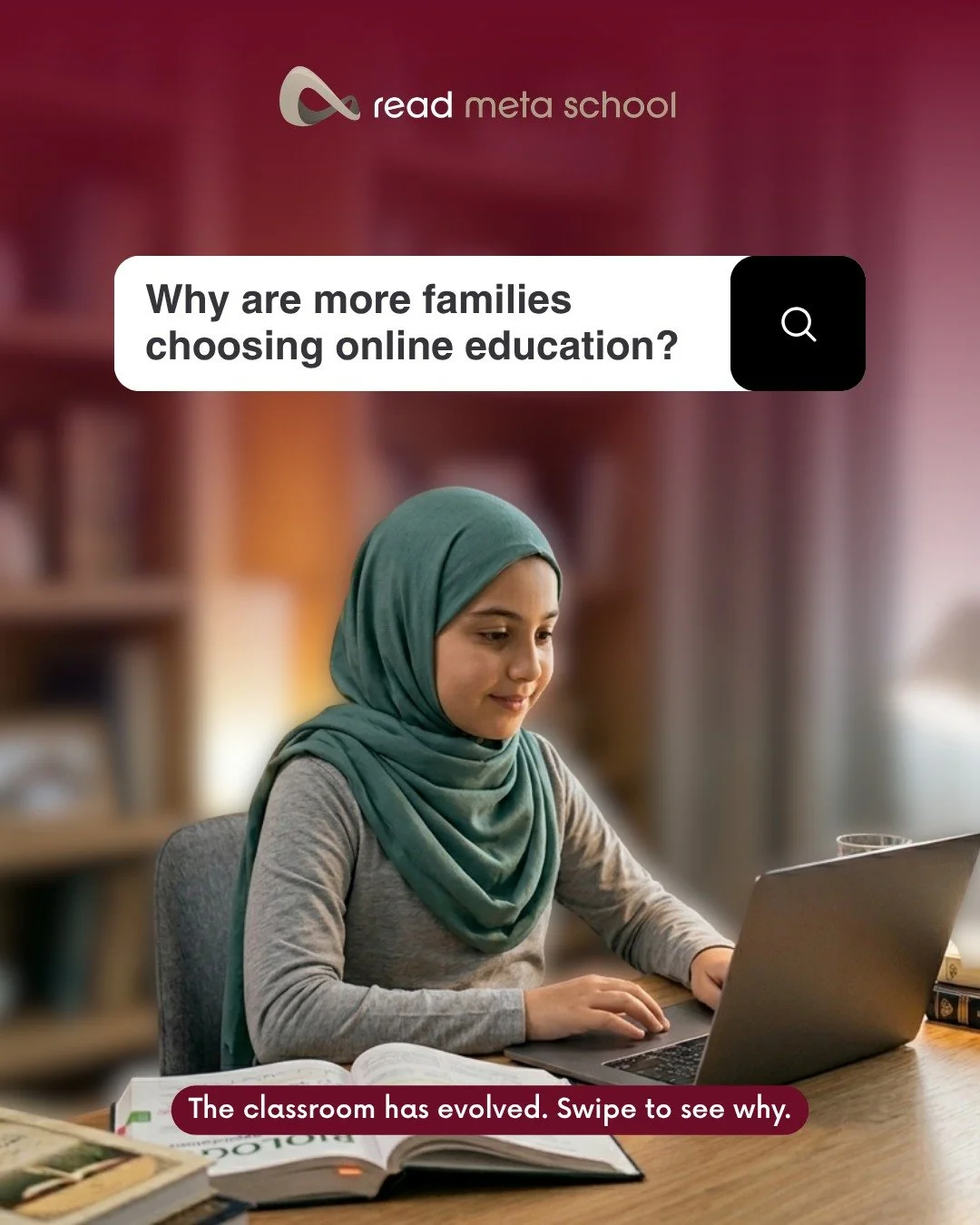 Why are so many families making the switch to online education? Because the world is changing, and education should too. 📈

At Read Meta School, we believe that a child&rsquo;s potential shouldn&rsquo;t be limited by a commute or a rigid schedule. W