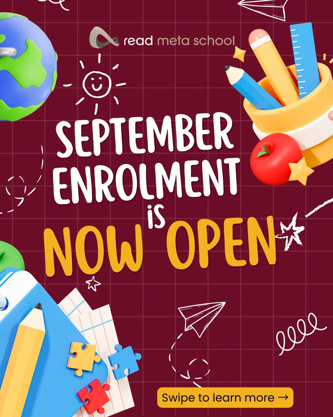 🚀 September Enrolment is officially OPEN!

Are you ready to transform the way your child learns? At Read Meta School, we combine the rigor of a world-class British education with a supportive, faith-centered environment that helps every child thrive