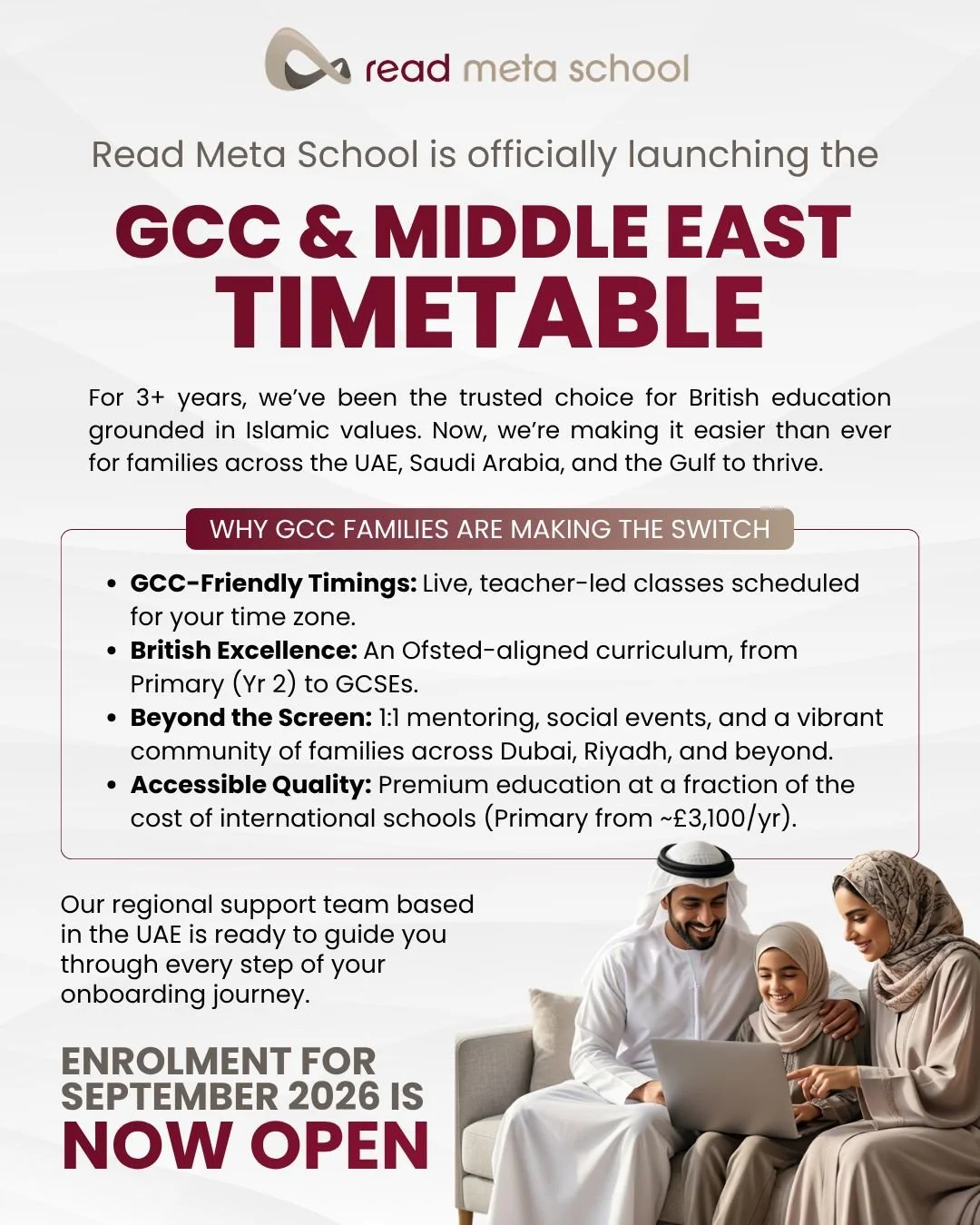 Join Our World-Class Online Muslim School in the GCC