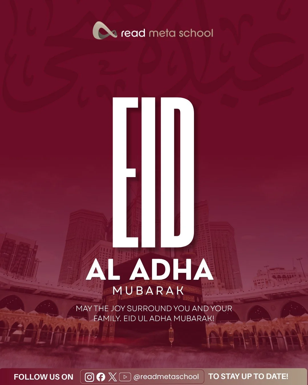 Eid Mubarak! 🌙

Wishing our students, parents, and partners a joyous and blessed Eid. May this day bring peace, prosperity, and happiness to your families.

From all of us at Read Meta School, thank you for being a part of our journey as we seek kno