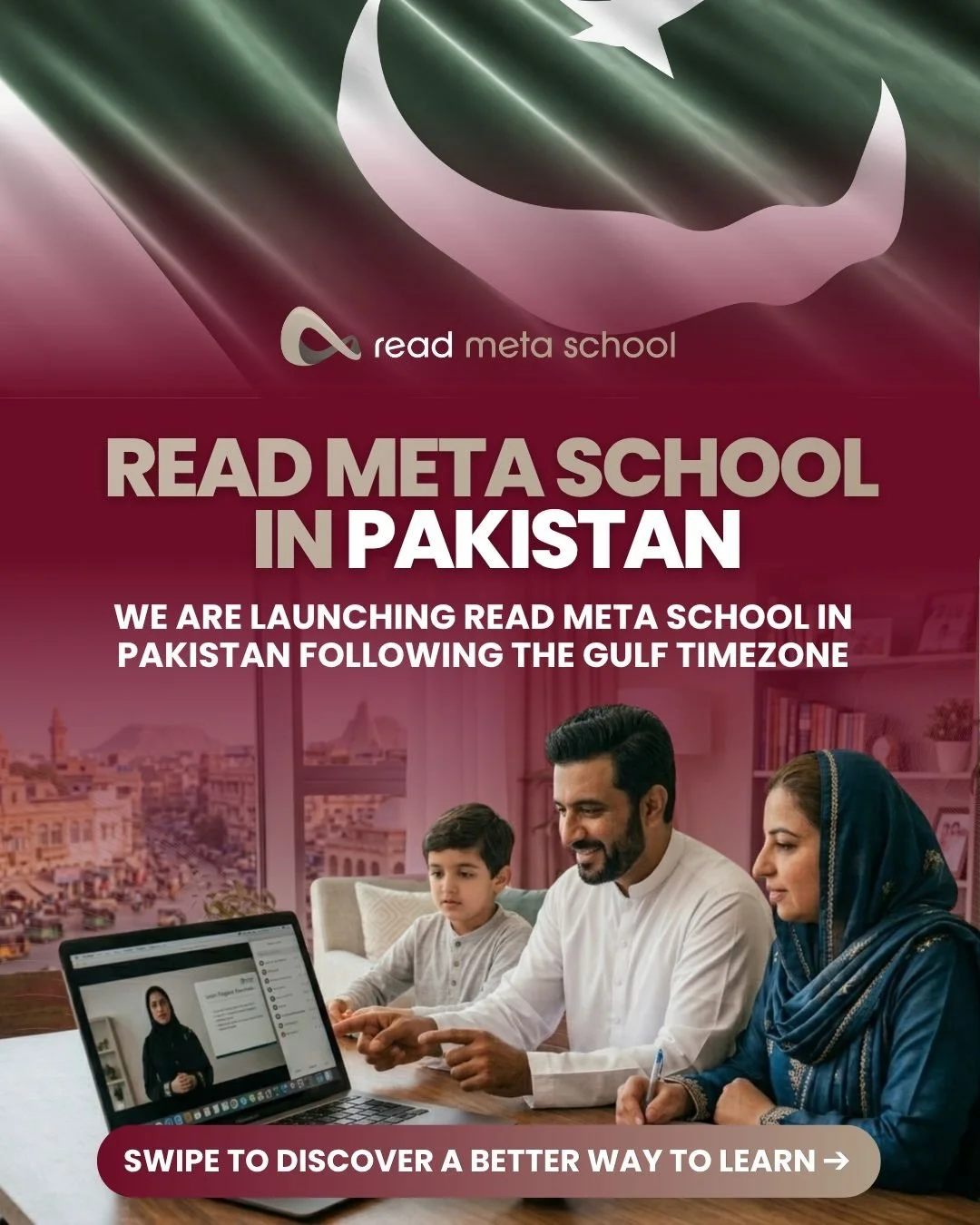 The wait is over! Read Meta School is now officially launching for families across Pakistan! 🇵🇰✨

We know the everyday struggles parents face: exhausting commutes, rigid school bells, crowded classrooms, and unexpected closures due to smog or weath