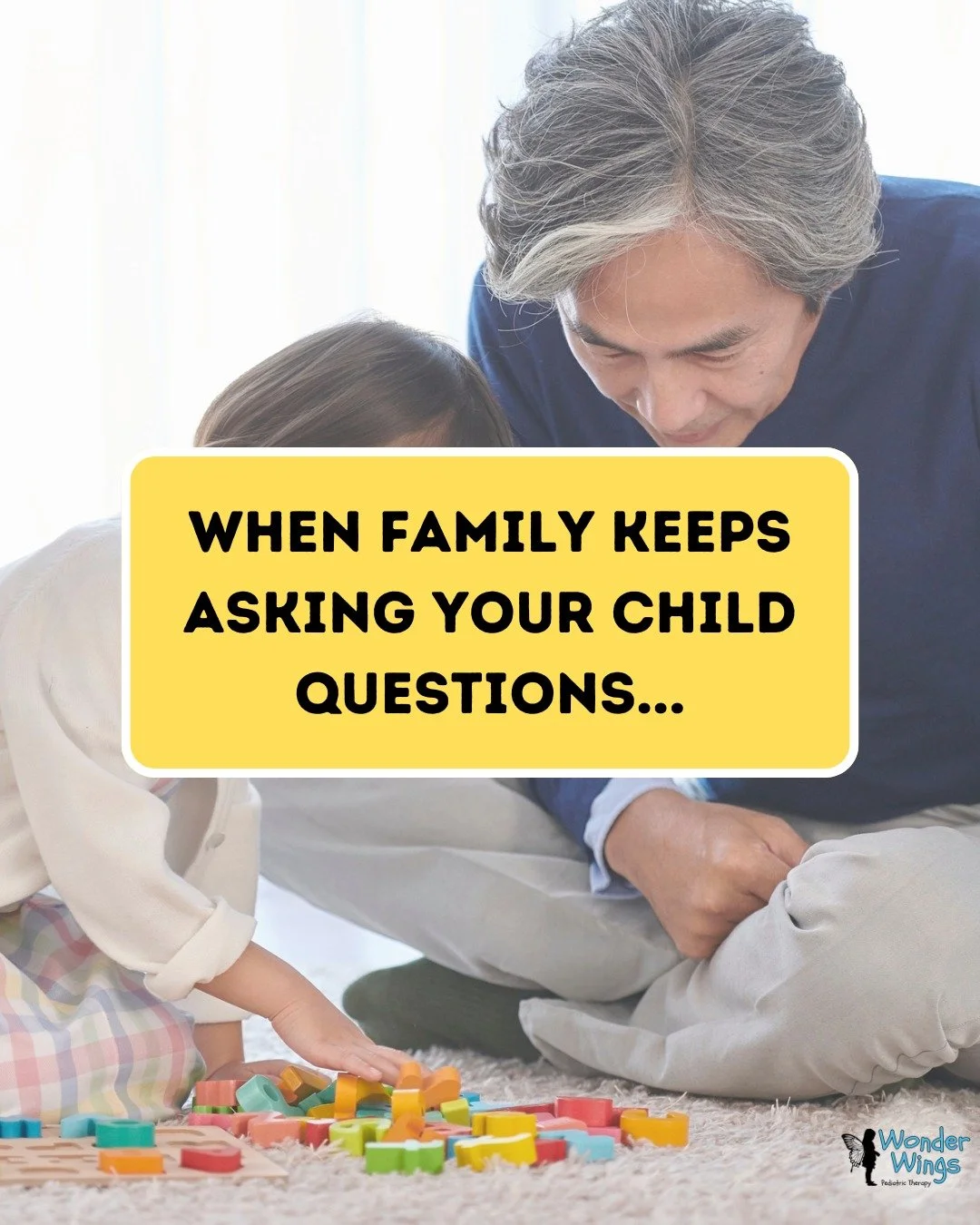 Have you noticed your child freeze or go quiet when everyone starts asking them questions at once?

It&rsquo;s not unusual. Many kids find talking on demand, especially in front of multiple people, takes extra effort. Freezing, avoiding eye contact, 