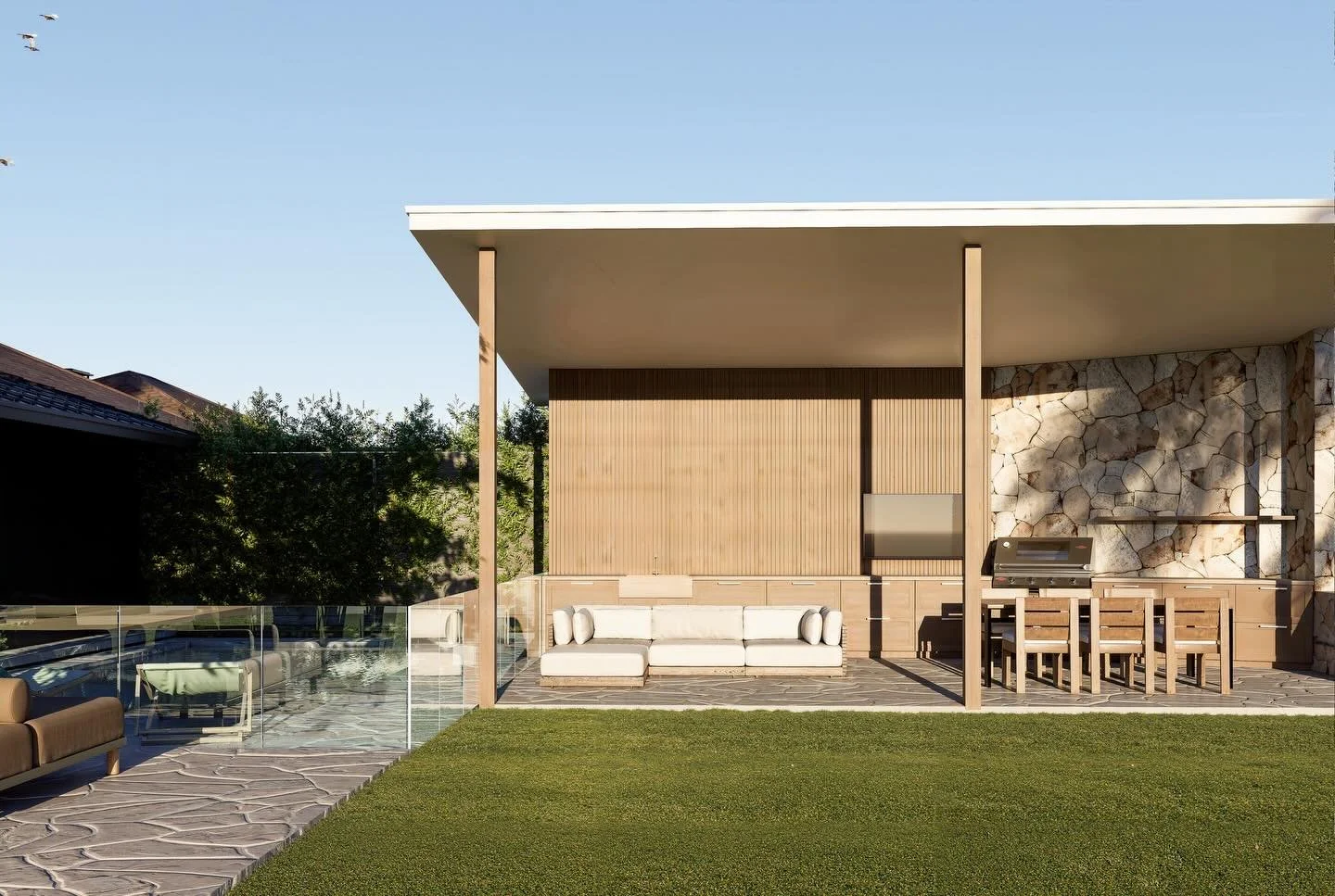 RAWSON HOUSE &bull; POOL CABANA

The perfect area for summer nighttime hangs, relaxing whilst the kids swim and weekend entertaining 🌼

Making me dream of the warmer weather already this afternoon ☀️