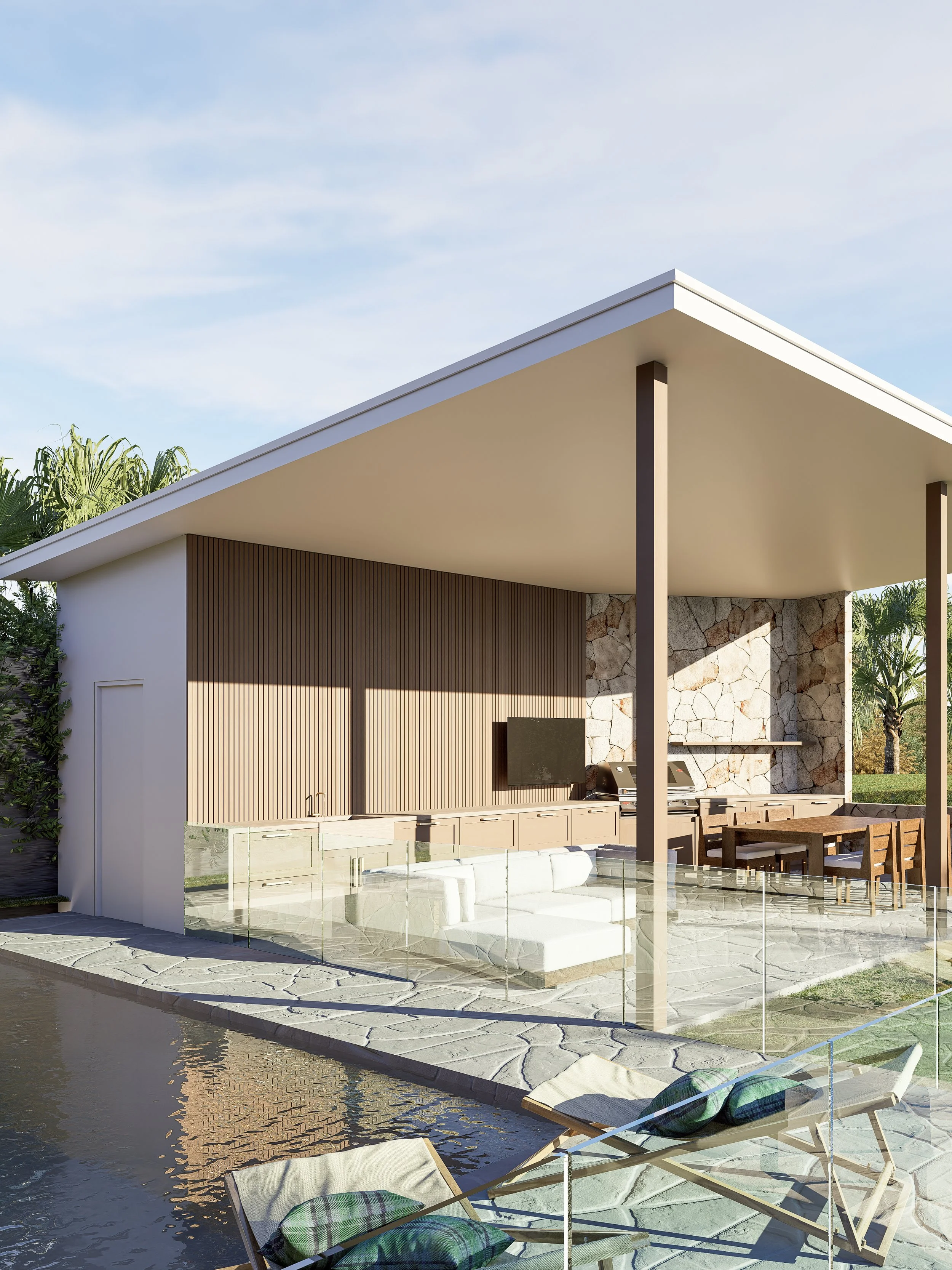 Rawson House Pool Cabana