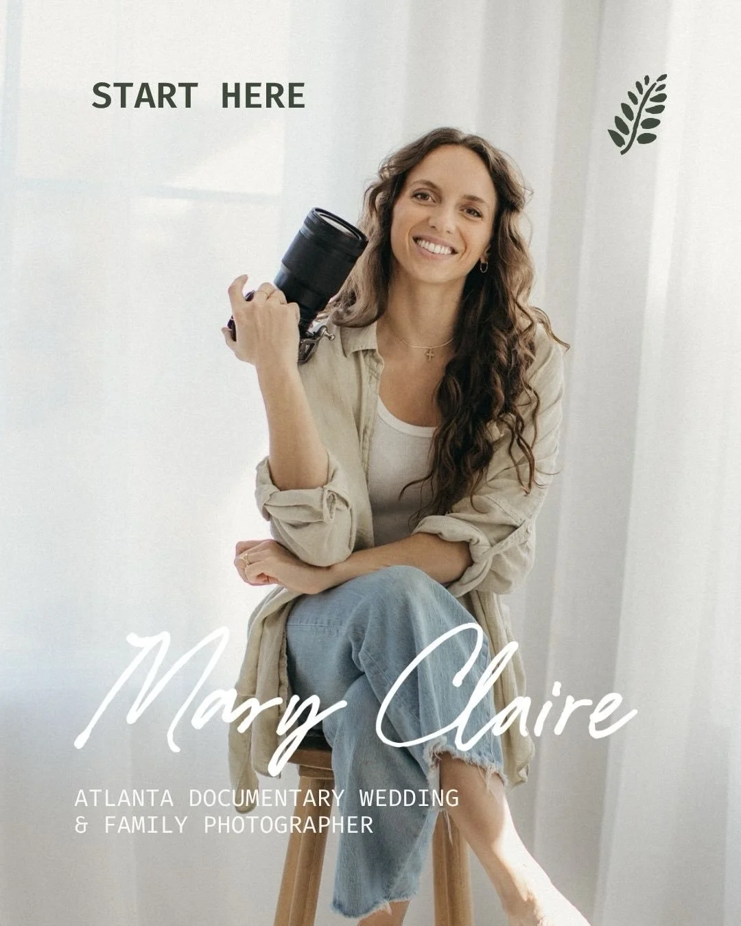If you&rsquo;re new here &mdash; hi! I&rsquo;m Mary Claire (some people call me MC) 🤍

I&rsquo;m an Atlanta-based wedding and portrait photographer, and for more than a decade I&rsquo;ve had the incredible honor of documenting some of the most meani