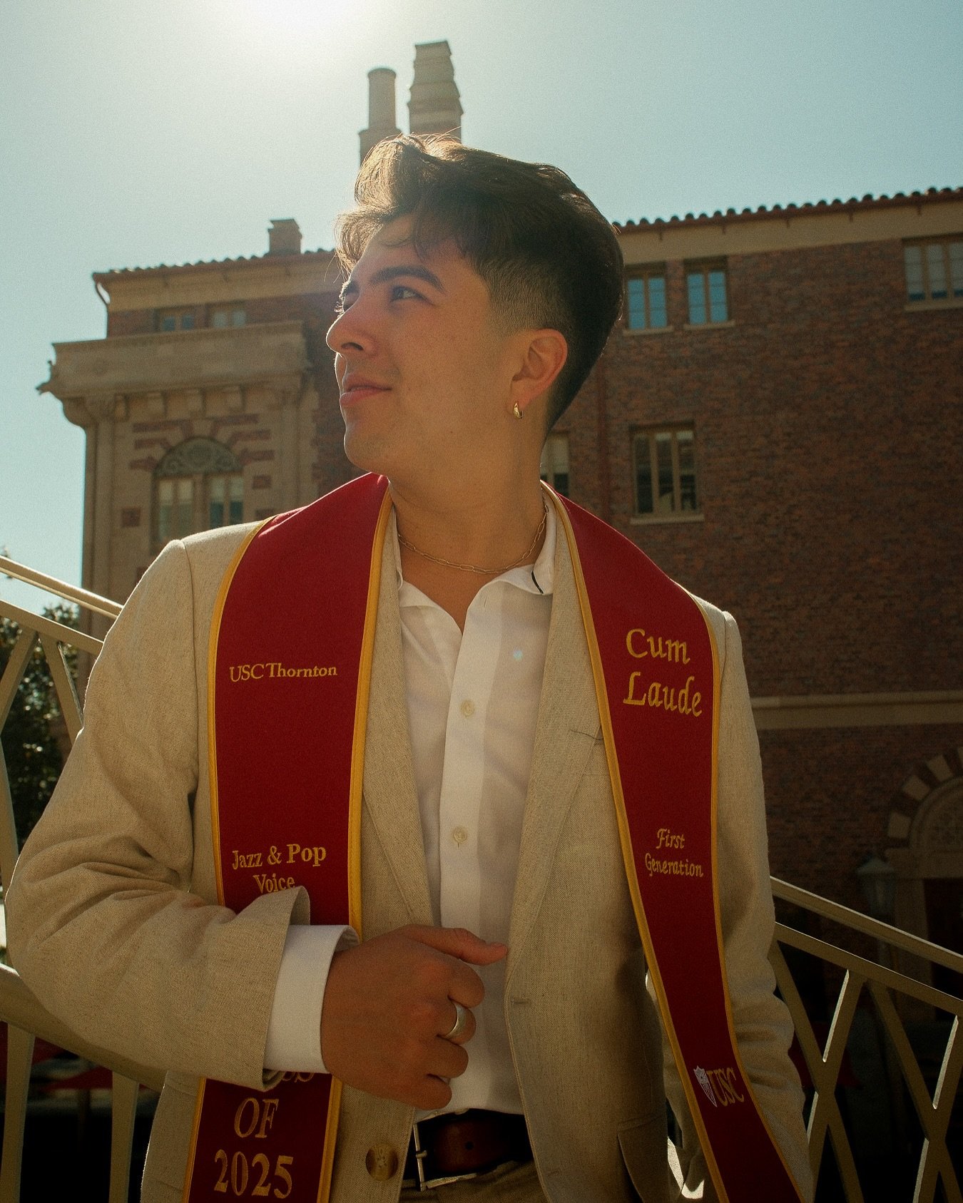 Today, I celebrate my final day of classes of my Undergraduate degree at @USCedu &ndash; the feeling is surreal, and I&rsquo;m beyond proud of myself for making it this far 🎓 

First Generation. Mexican-American. Queer. 

I thank my hardworking pare