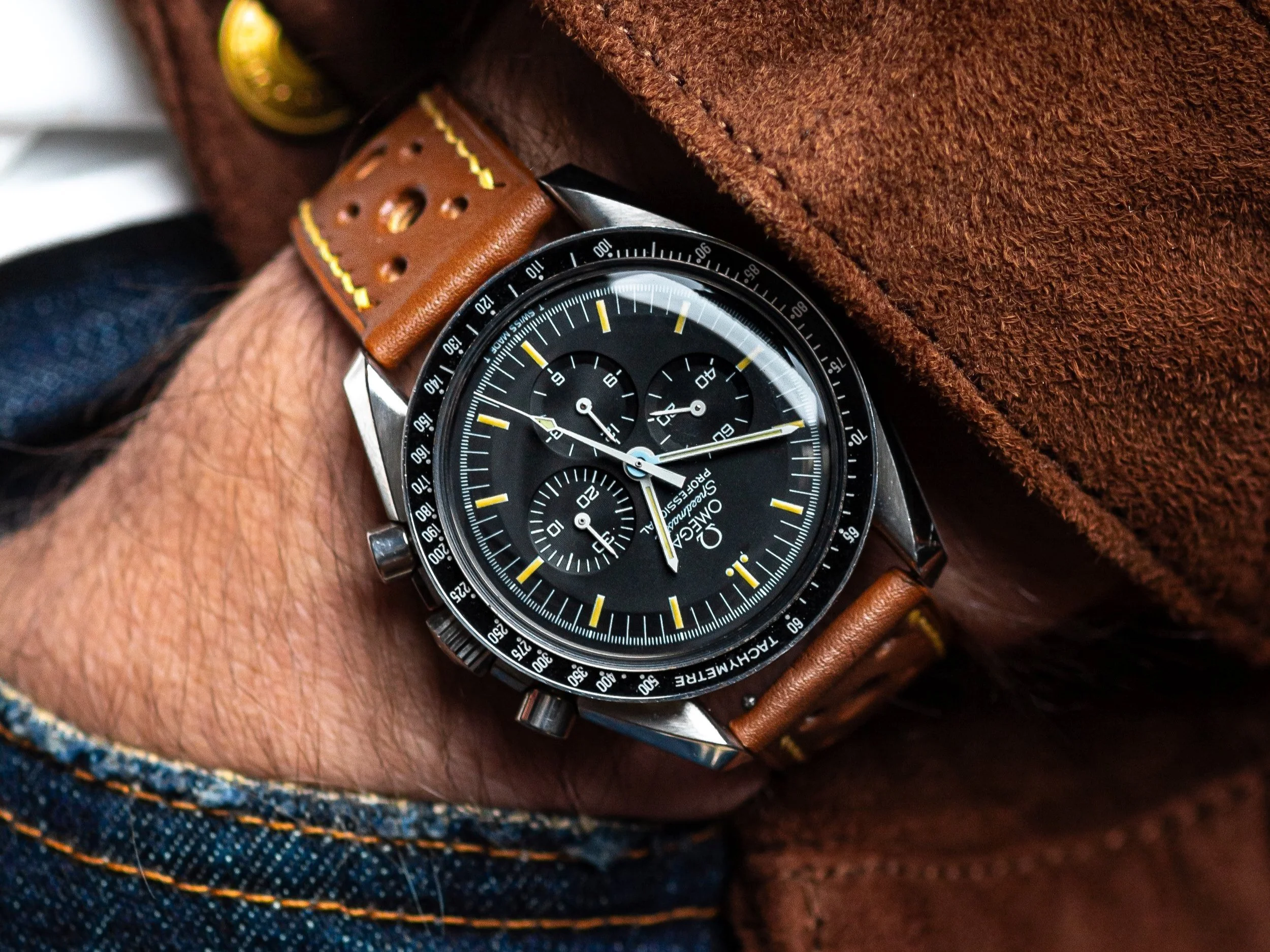 Hazelnut rally roo for the Speedmaster