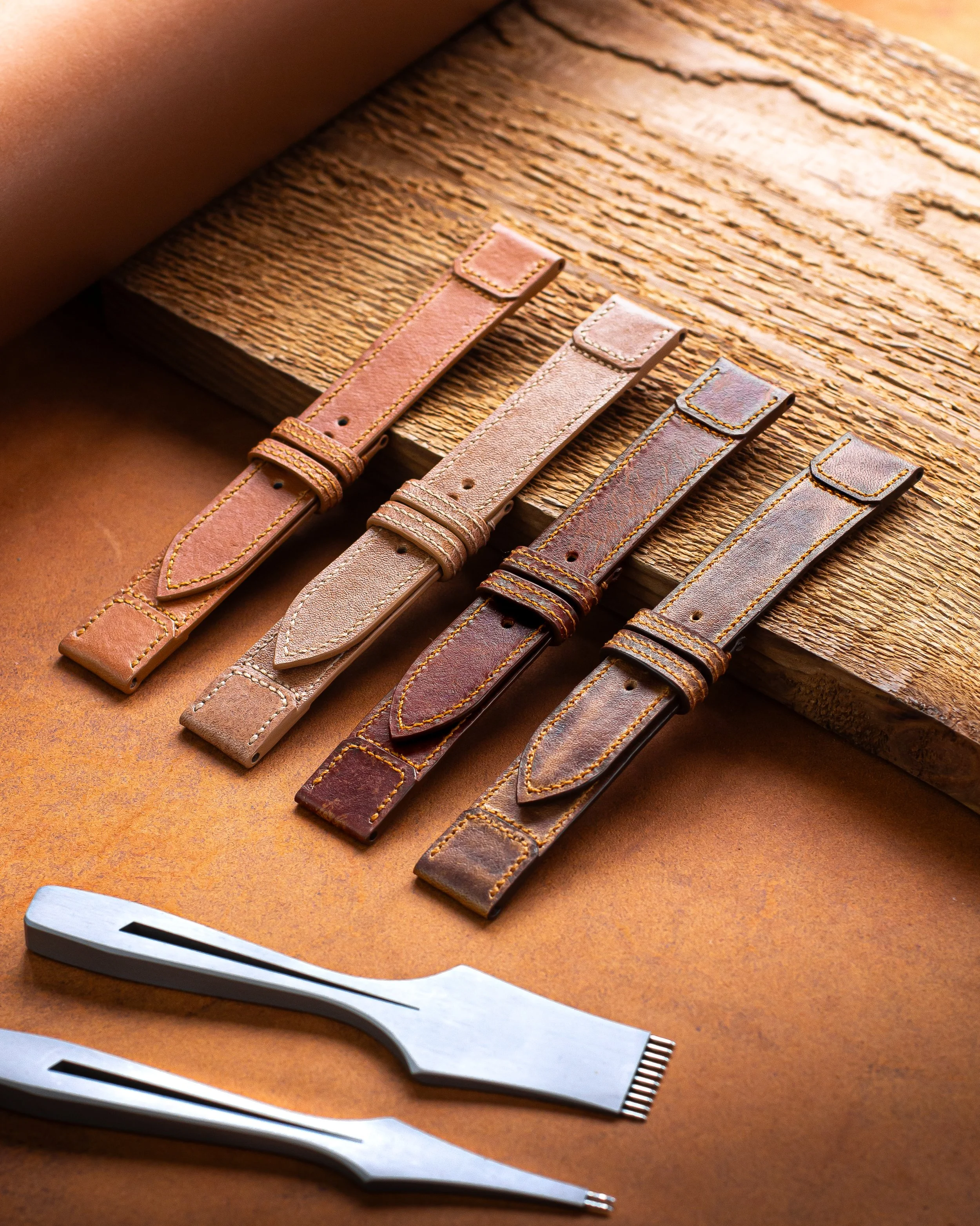 New “tiny stitch” stepped straps