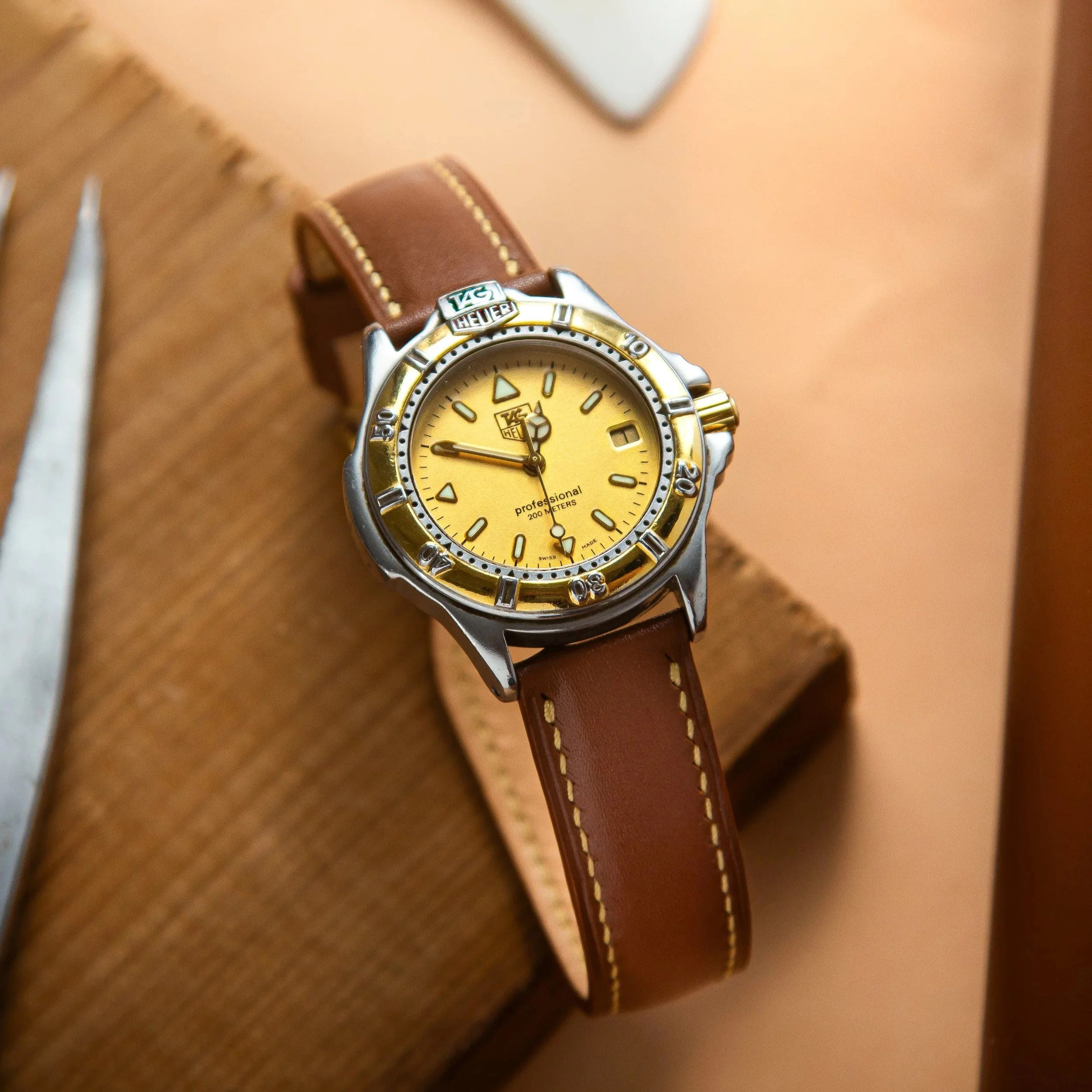 Hazelnut ‘roo for Tag Heuer