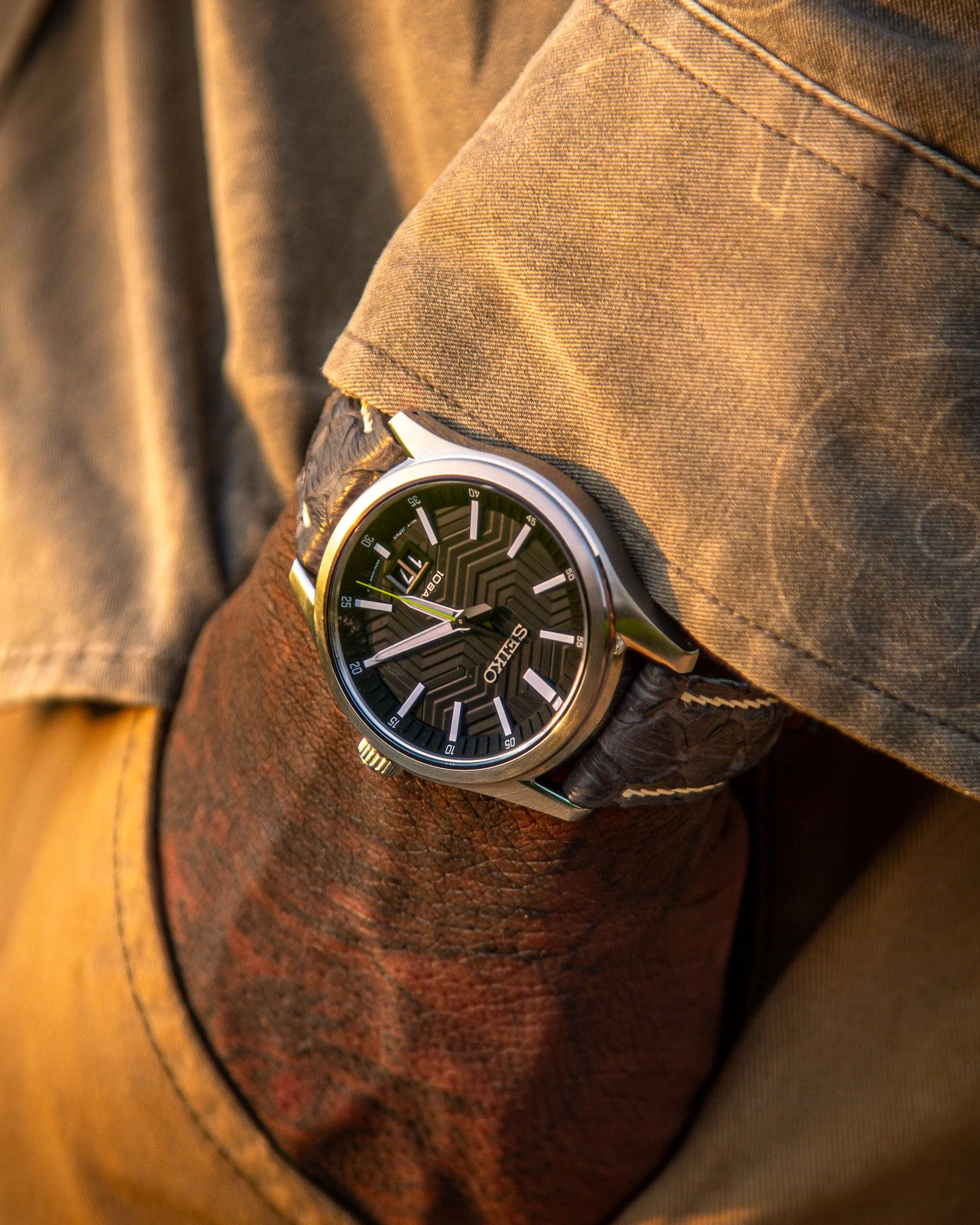Grey Python for the Seiko SUR535P