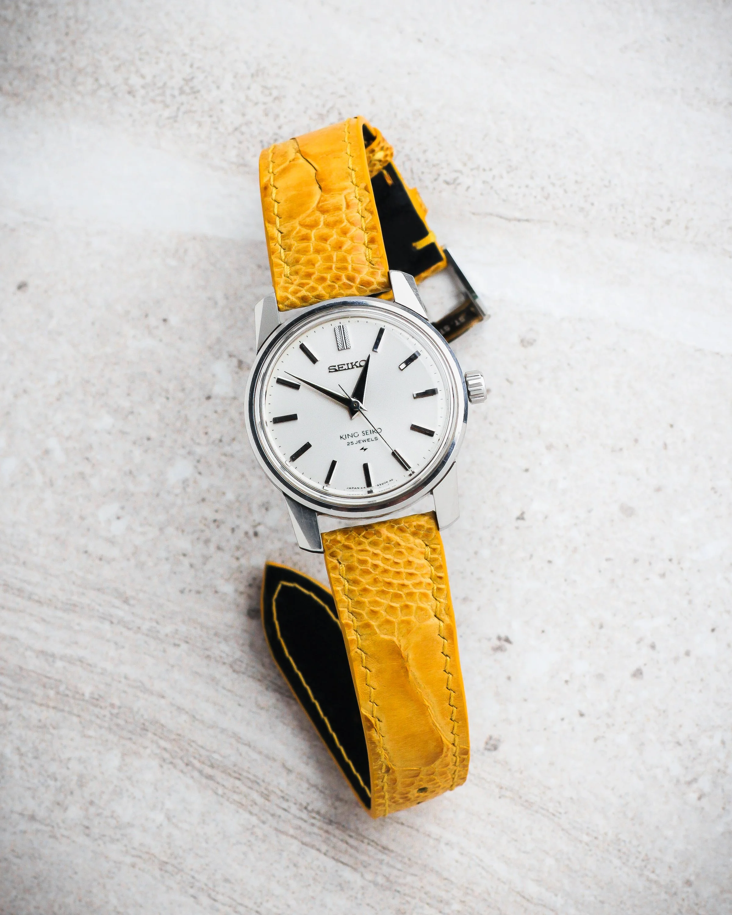 Yellow Ostrich for the 1967 King Seiko
