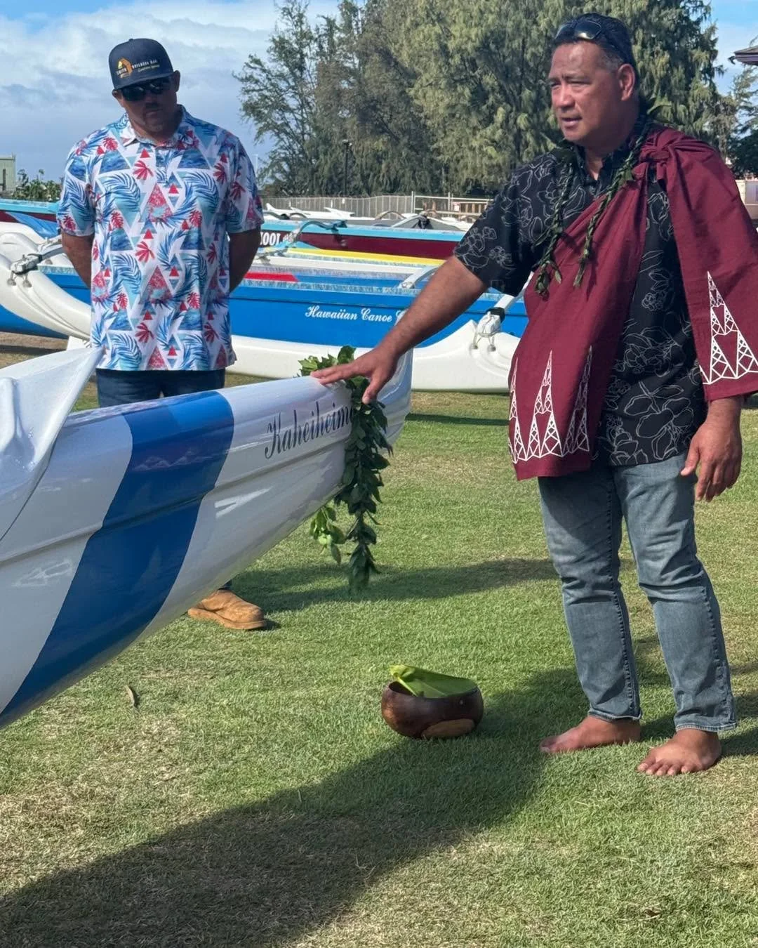 8/8/25
What a significant day for Maui, Hawaiʻi nei, a me ka Honua! A day filled with so many emotions! Good, bad, tragic, sad, as well as hope. A day full of mana!
On Friday, we had the honor of Kapono Ai Molitau coming down to Hawaiian Canoe Club