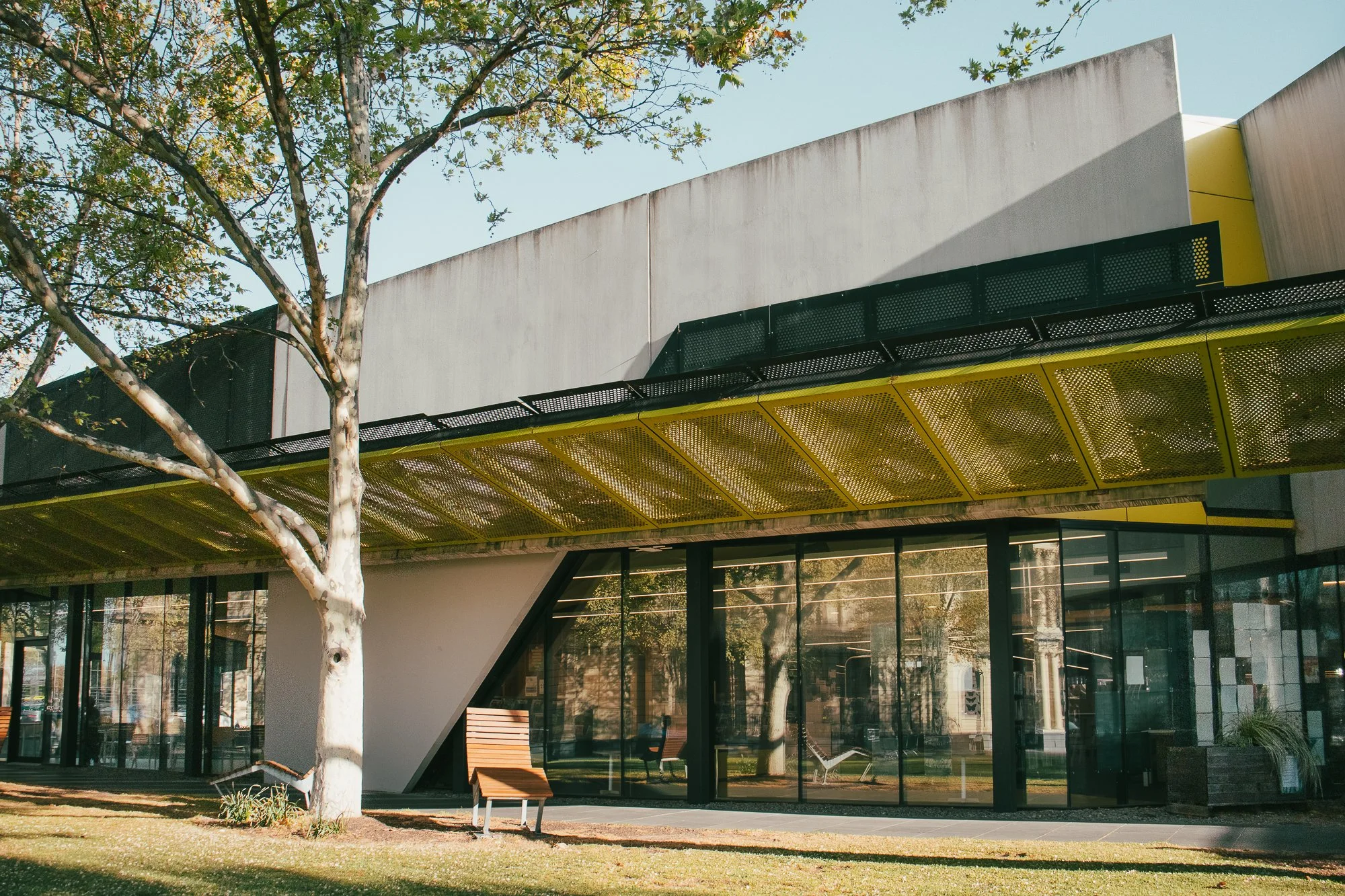bendigo library exterior modern architecture