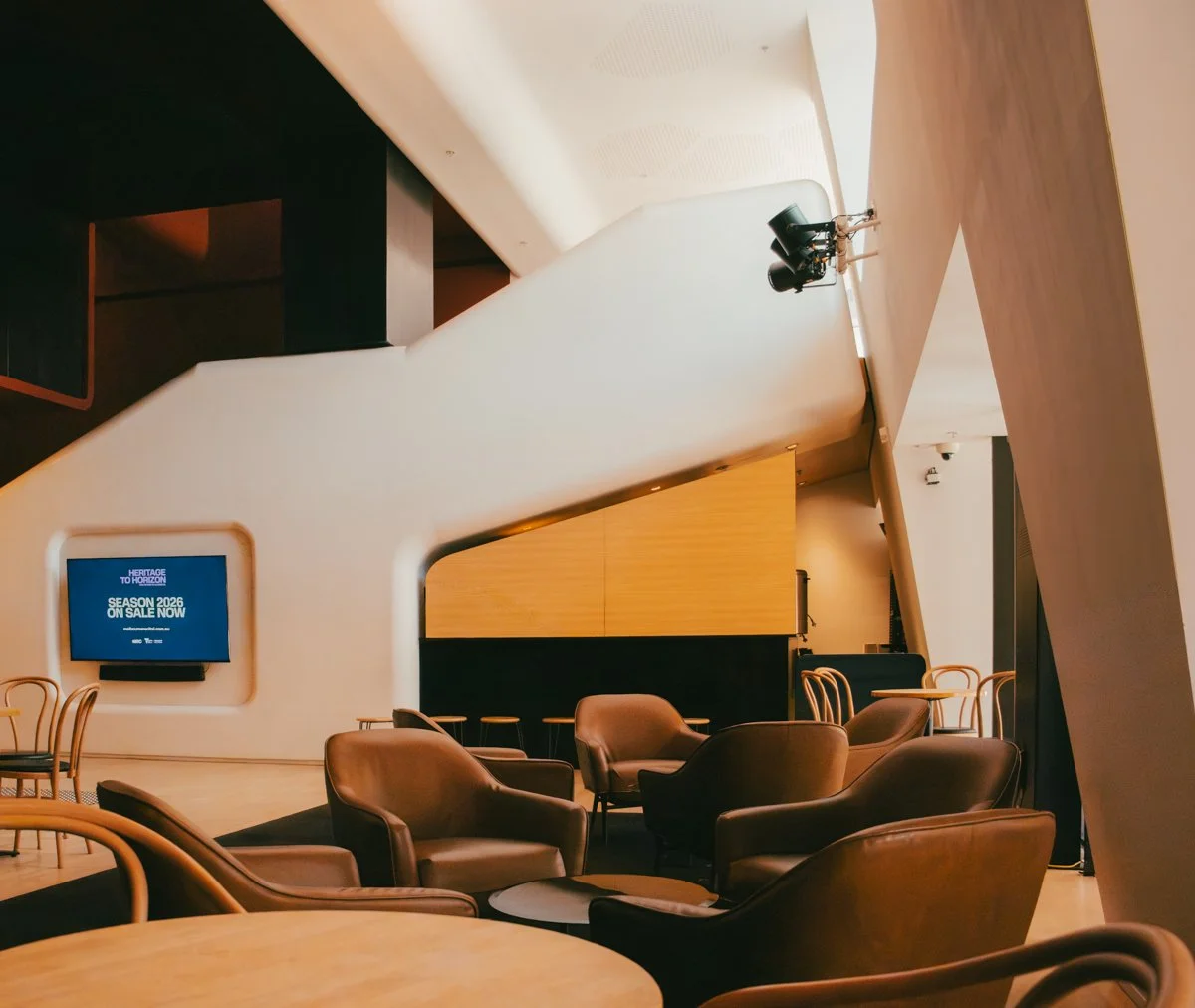 melbourne recital centre foyer area, cafe area
