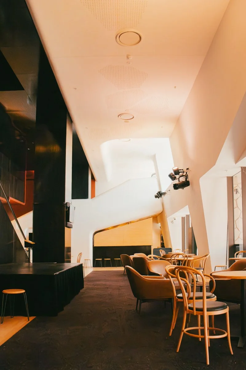 melbourne recital centre seating area foyer