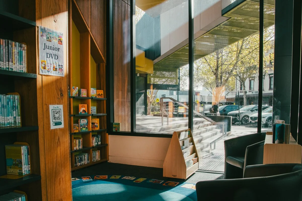 bendigo library child area