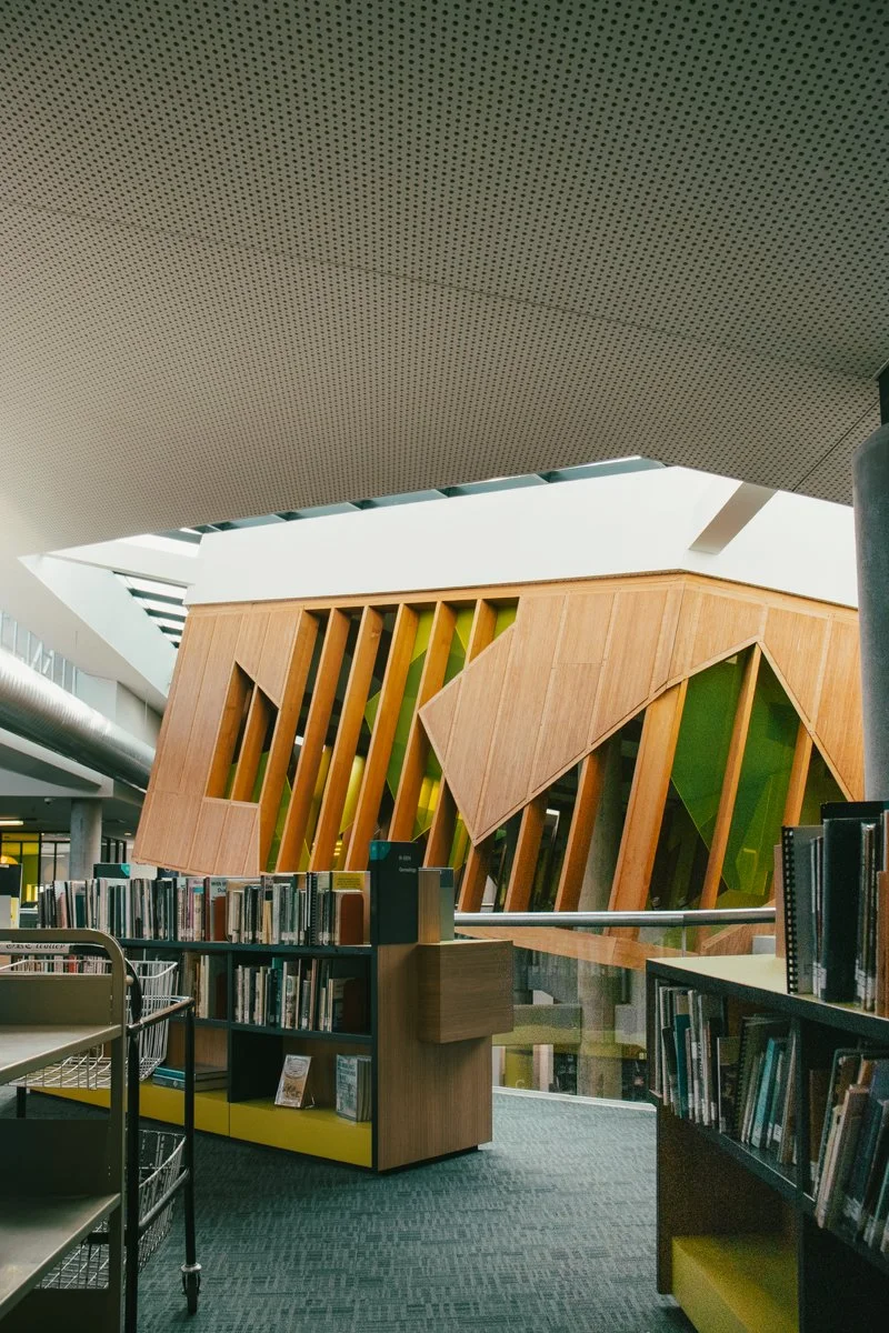 bendigo library natural lighting showcase
