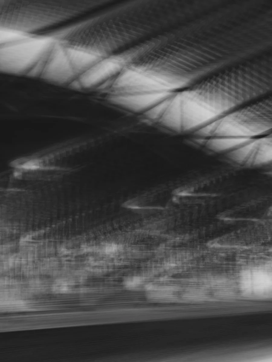 long exposure abstract southern cross architecture