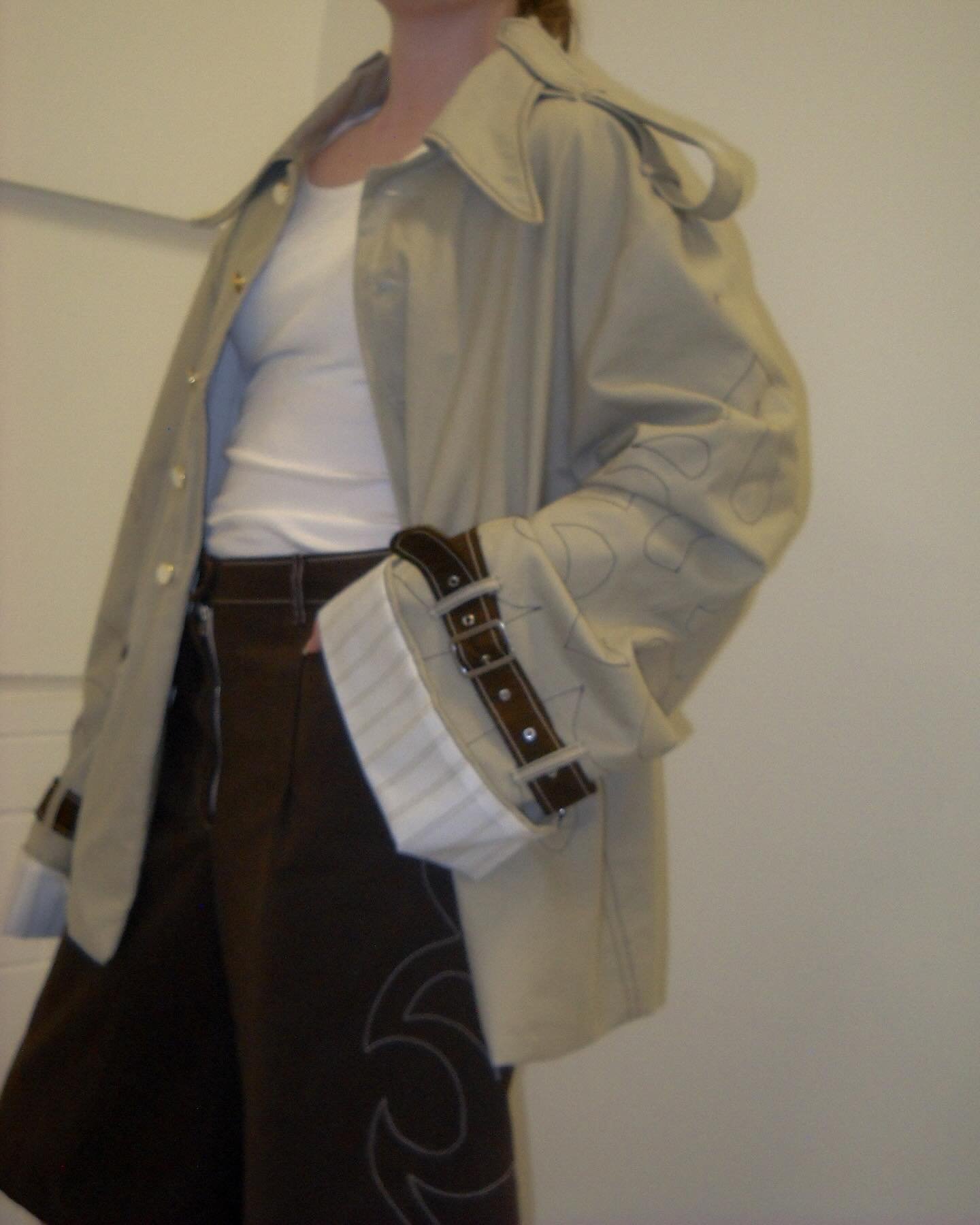 Outtakes from A2 pt2 DrizaBone X OppositeEnds @drizabone @qutfashiondesign model: @ollielou