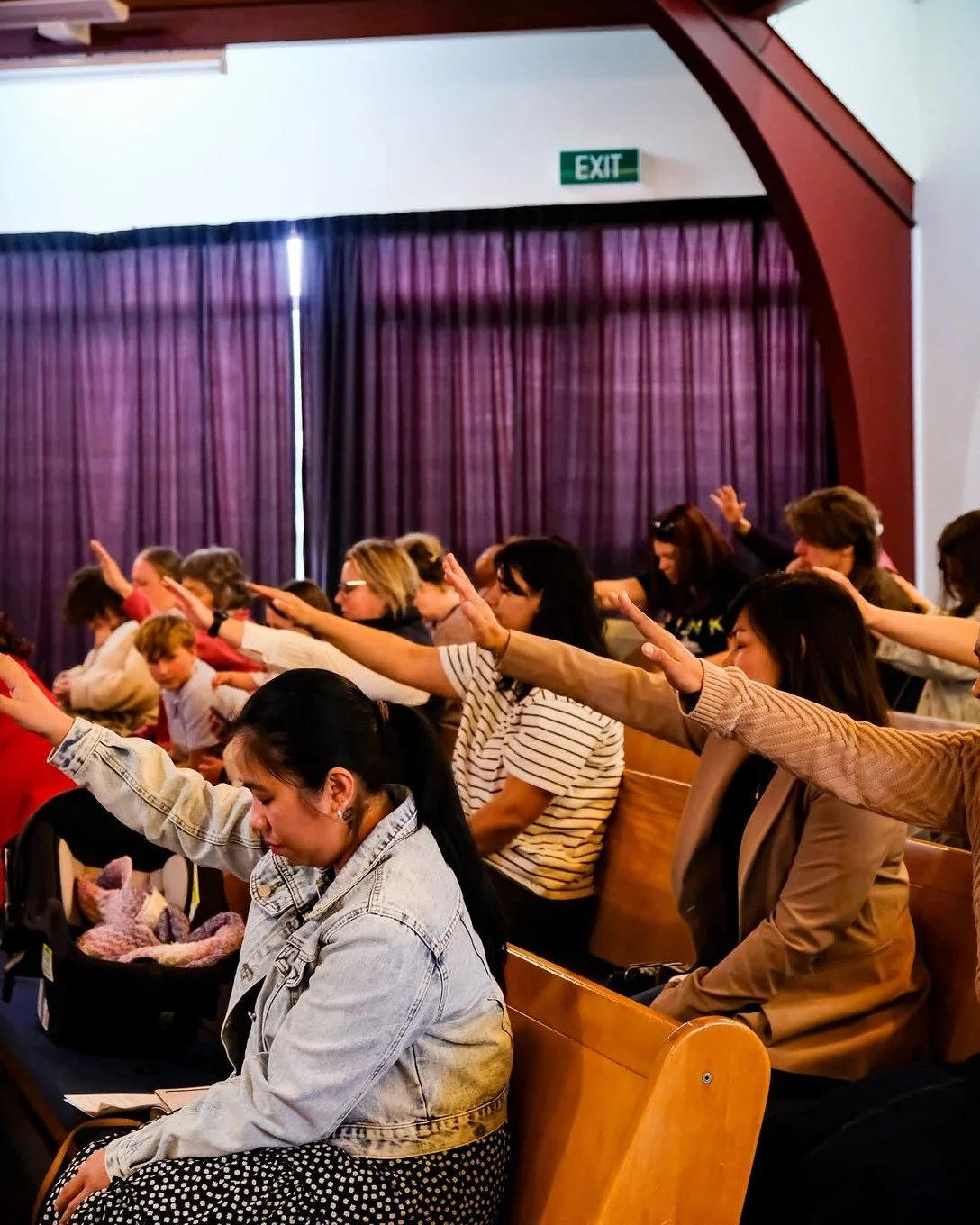 &ldquo;Be joyful in hope, patient in affliction, faithful in prayer.&rdquo; Romans 12:12

Community is strengthened when we pray together.
Hope rises, patience grows, and God&rsquo;s presence fills our lives when we intercede for each other.