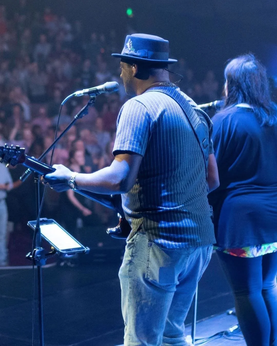 We come to worship. To lift our eyes off ourselves and place our focus back on Jesus.