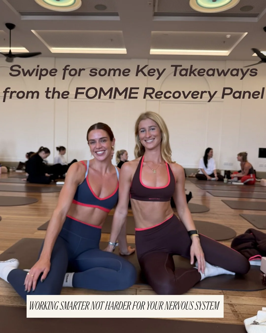 a bit of a delayed post but wanted to summarise some of my favourite key takeaways we spoke about on the recovery panel at @fomme__ last weekend ! 🤍

I put a few up on my stories and got such great feedback so wanted to give you a few tips you can s