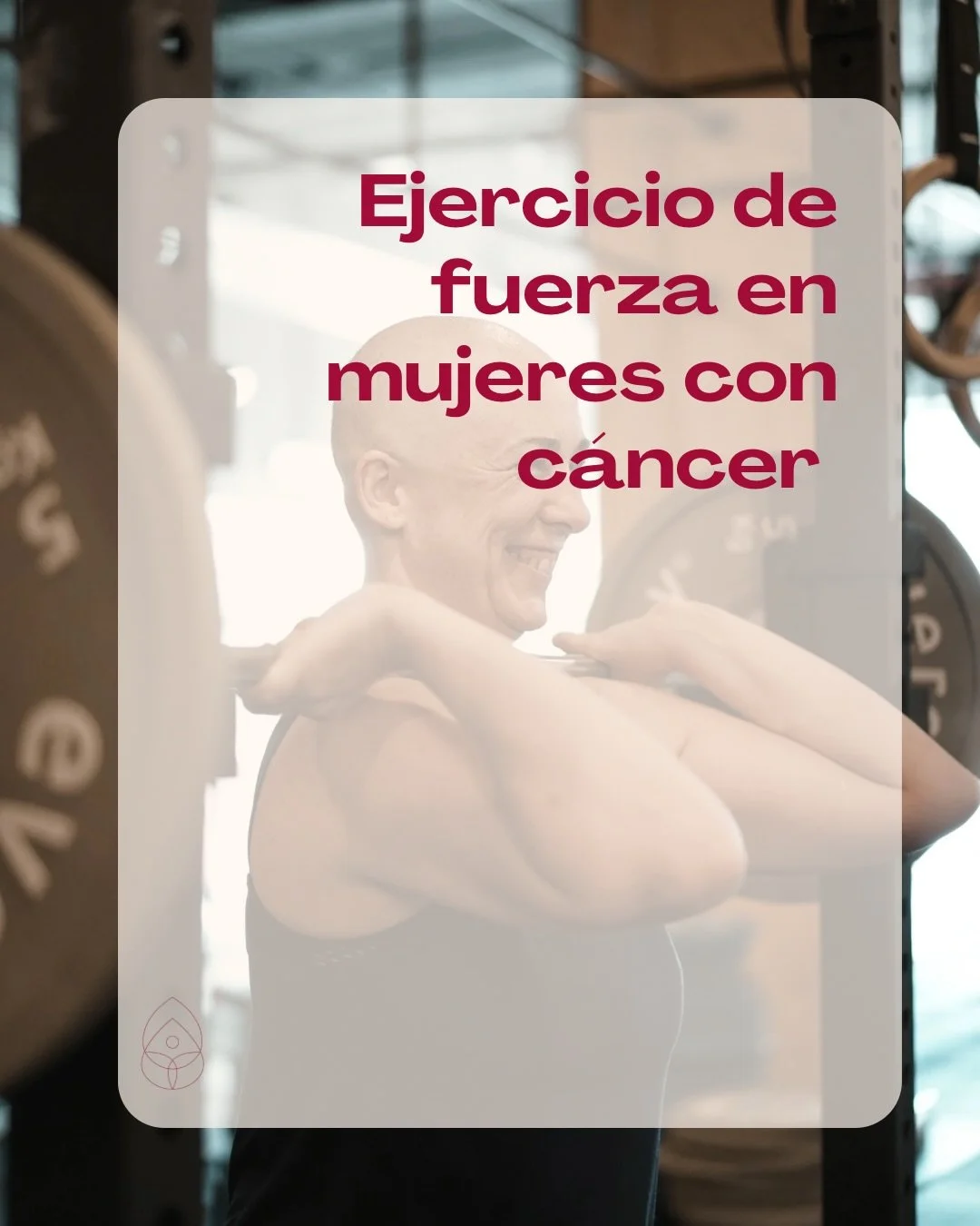Durante a&ntilde;os se pens&oacute; que el ejercicio deb&iacute;a evitarse durante el c&aacute;ncer.
Hoy sabemos que:

💪 El entrenamiento de fuerza puede ser seguro y terap&eacute;utico en mujeres con c&aacute;ncer, siempre que est&eacute; adaptado 