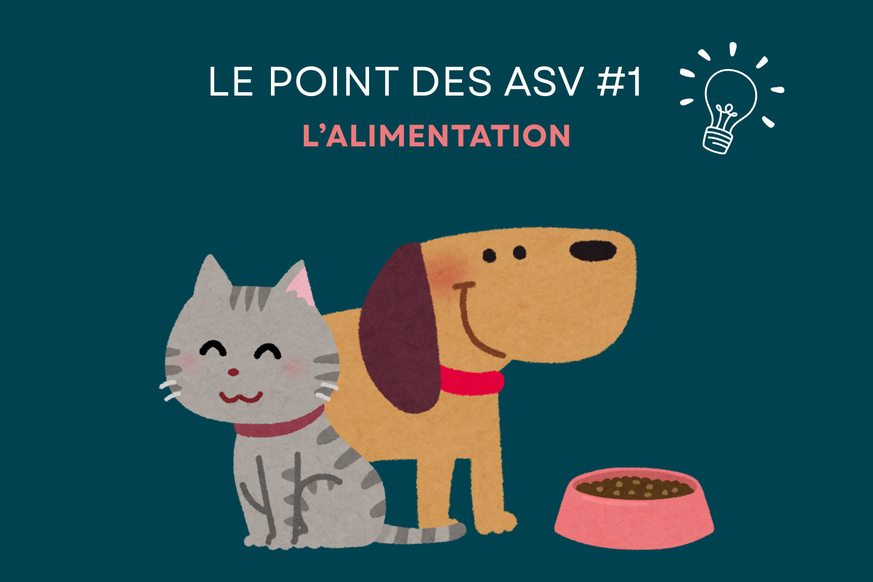 L’ALIMENTATION DES CHIENS ET DES CHATS