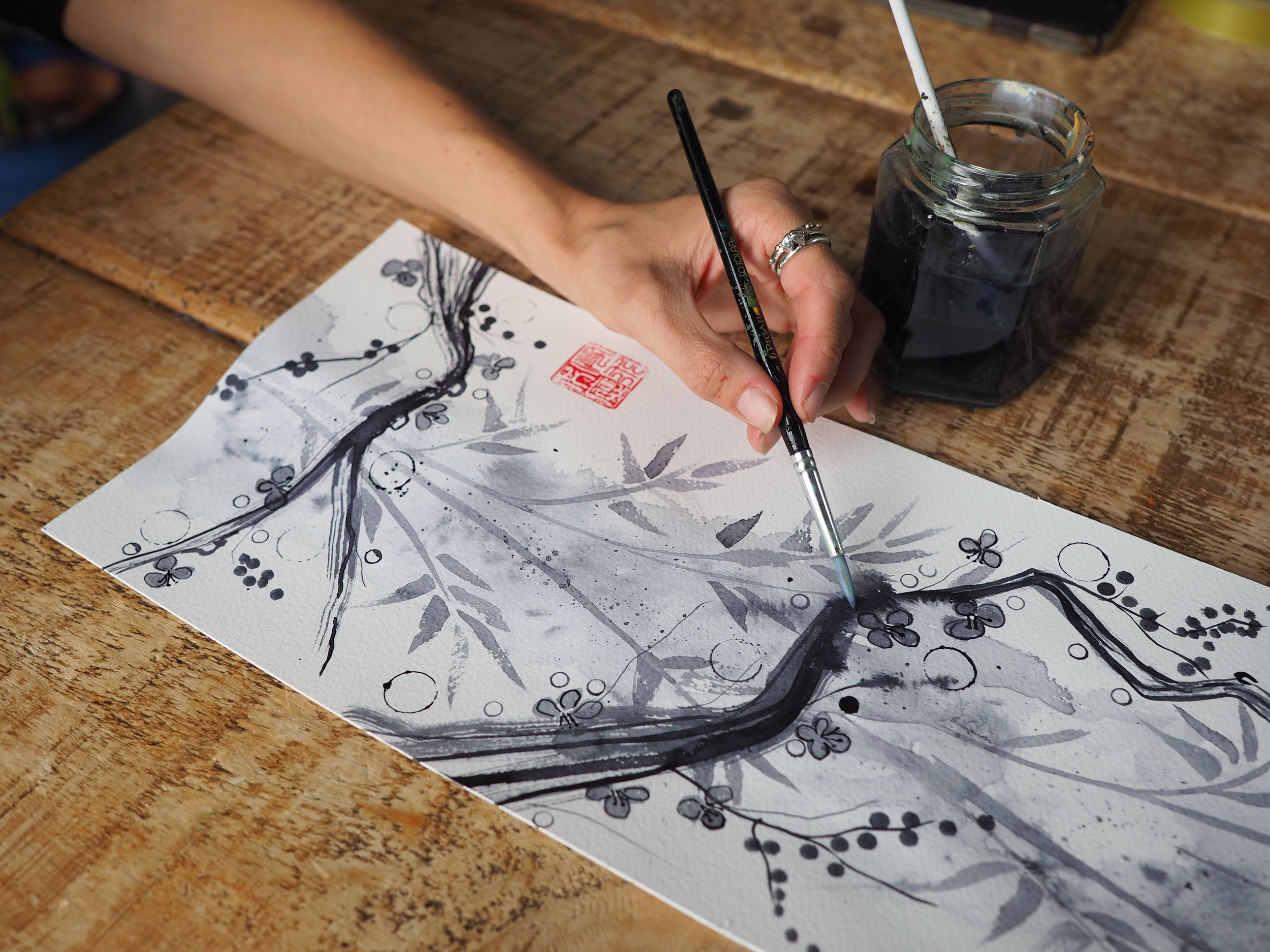 Ink Drawing Workshop