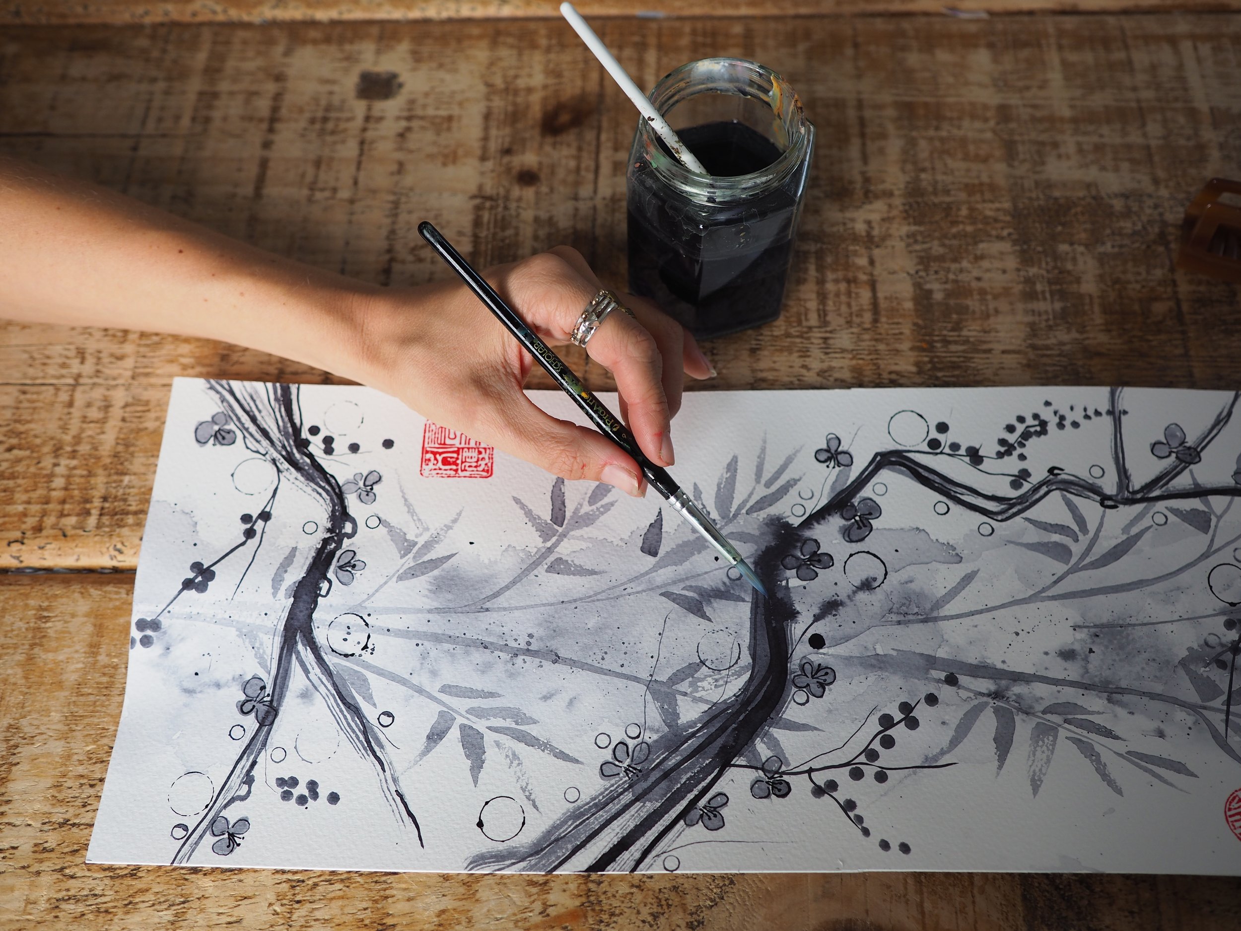 Ink Drawing Workshop