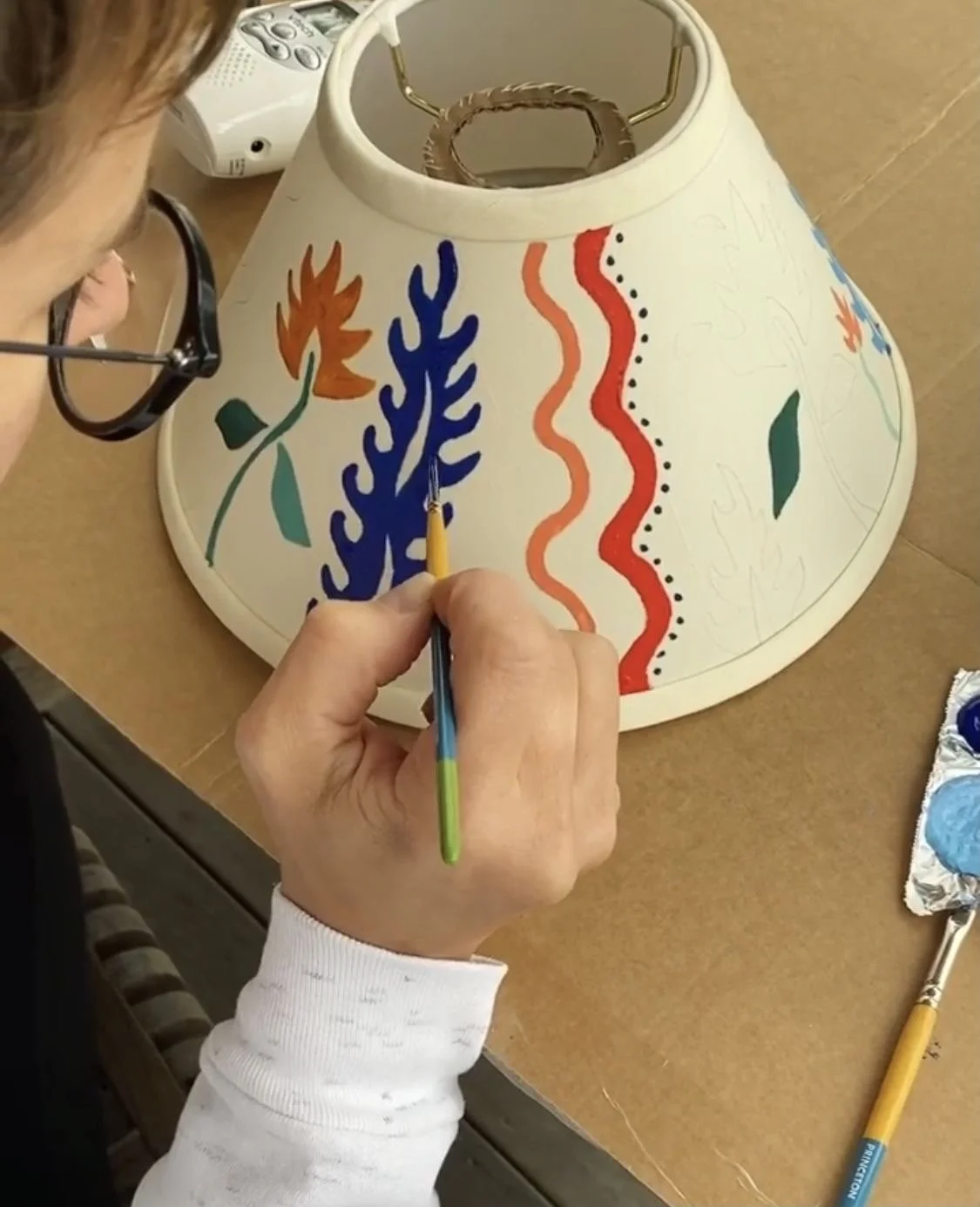 Fabric/Lampshade Painting Workshop