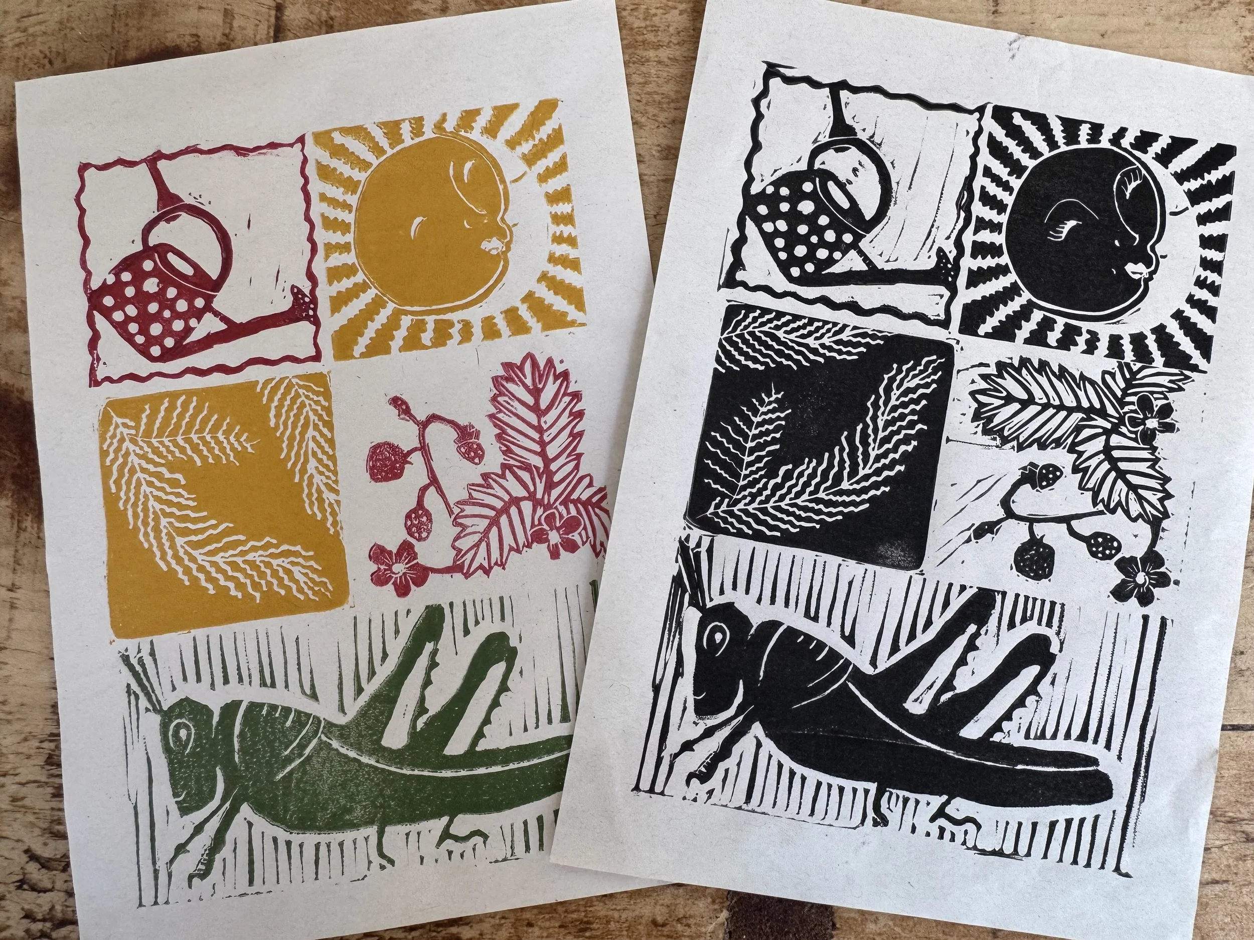 Intro to Lino Printing Workshop