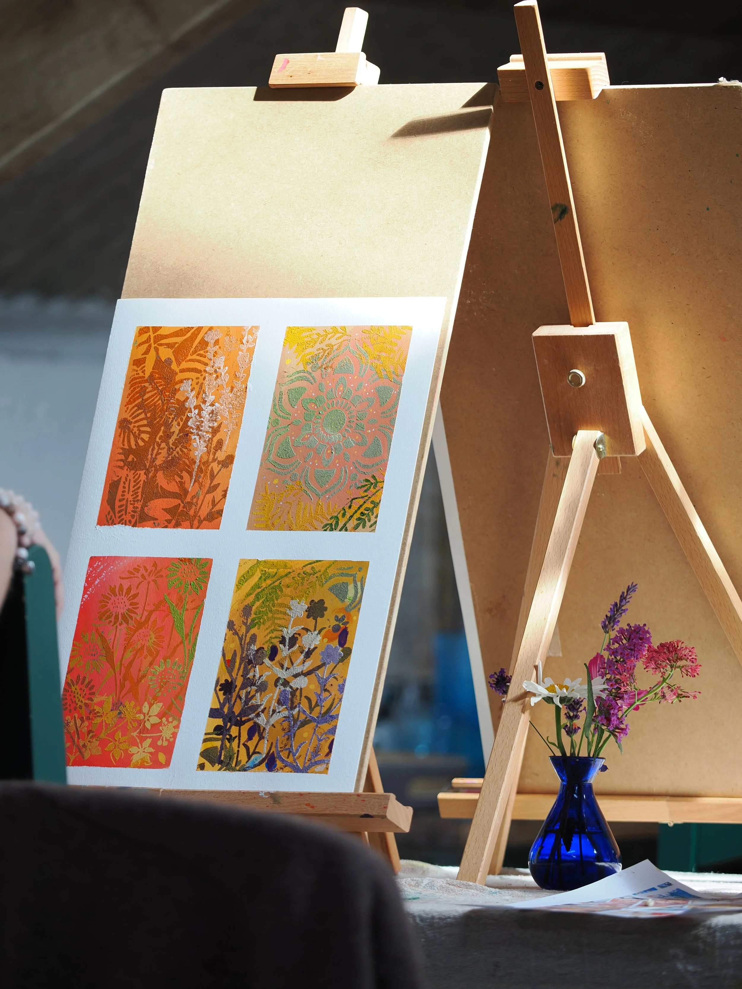 Abstract Art Workshop | Painted Palms Studio - Thursday 27th of August 2026