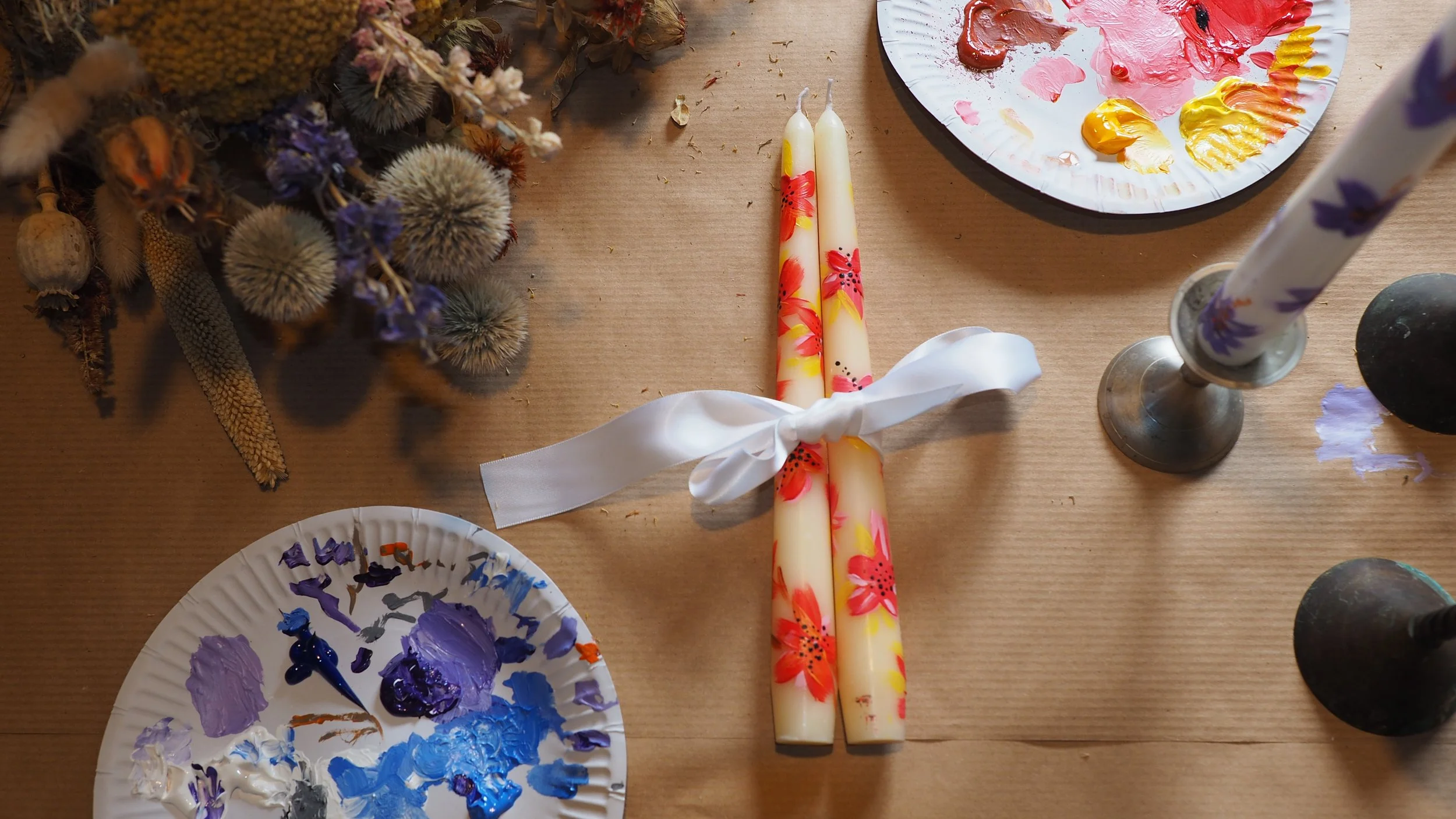 Candle Painting Workshop