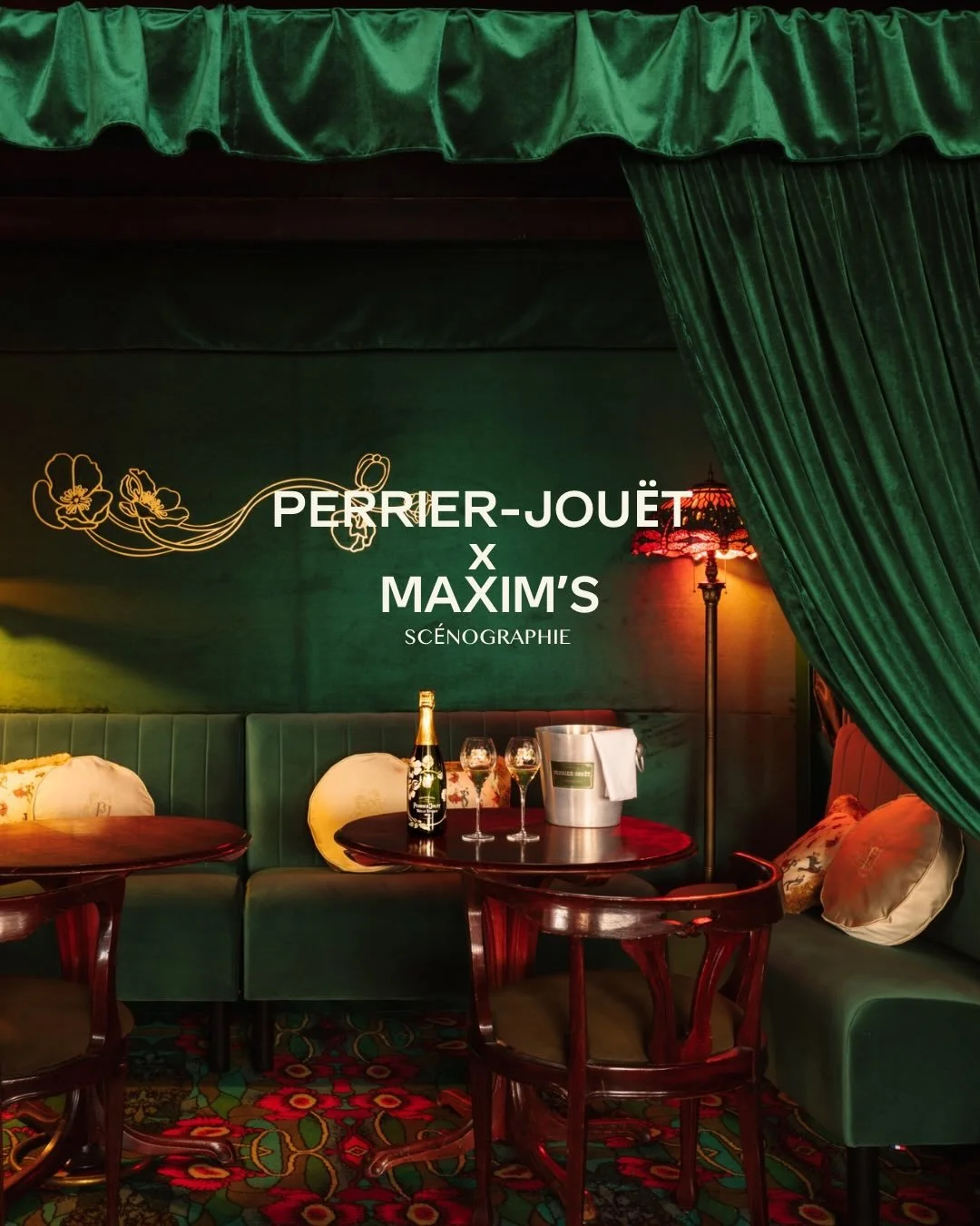 PERRIER-JOU&Euml;T X MAXIM&rsquo;S / PARIS 8

Il y a quelques mois,&nbsp;le studio a accompagn&eacute; l&rsquo;agence @canon_experiences sur la cr&eacute;ation d&rsquo;un pop-up immersif pour la maison de champagne Perrier-Jou&euml;t au sein du bar M